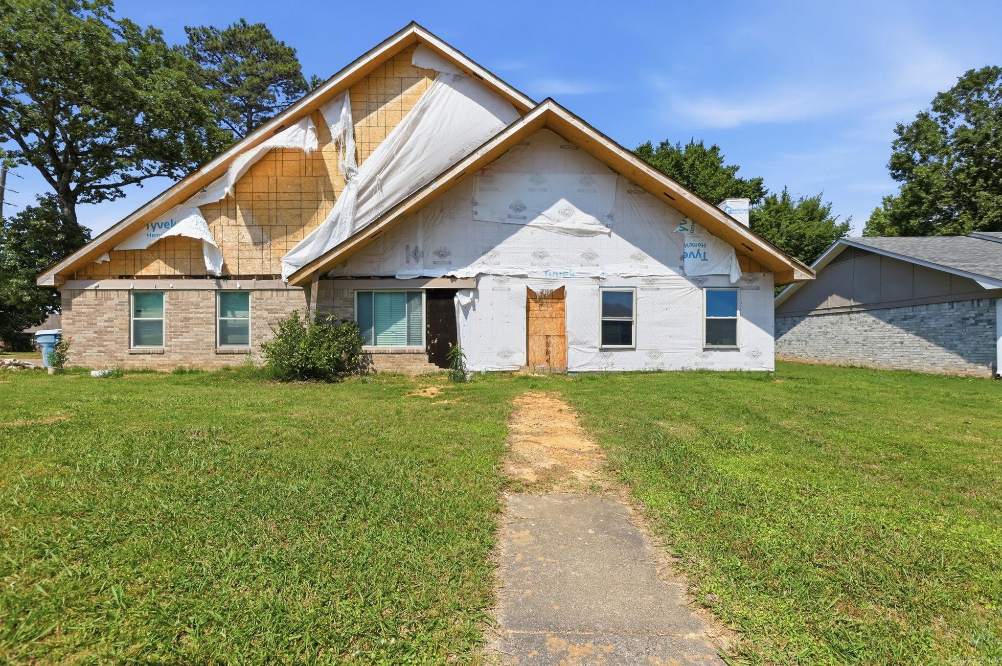 Unique opportunity in Little Rock! This 3-bedroom, 2-bath home offers approximately 2,000 sqft of living space with much of the property already completed and move-in ready. A portion of the home is still under development, as the seller has decided not to continue the project—creating excellent potential for buyers or investors looking to step in and finish the remaining work to their vision.  The home features spacious living areas, functional layout potential, and the opportunity to add immediate value through completion of the unfinished portion. This property is ideal for investors, builders, or buyers looking for a customizable project with substantial progress already made.  An added feature of the property is the existing solar panel system, and buyers should be aware of and conduct their due diligence regarding the solar panel agreement or transfer terms.