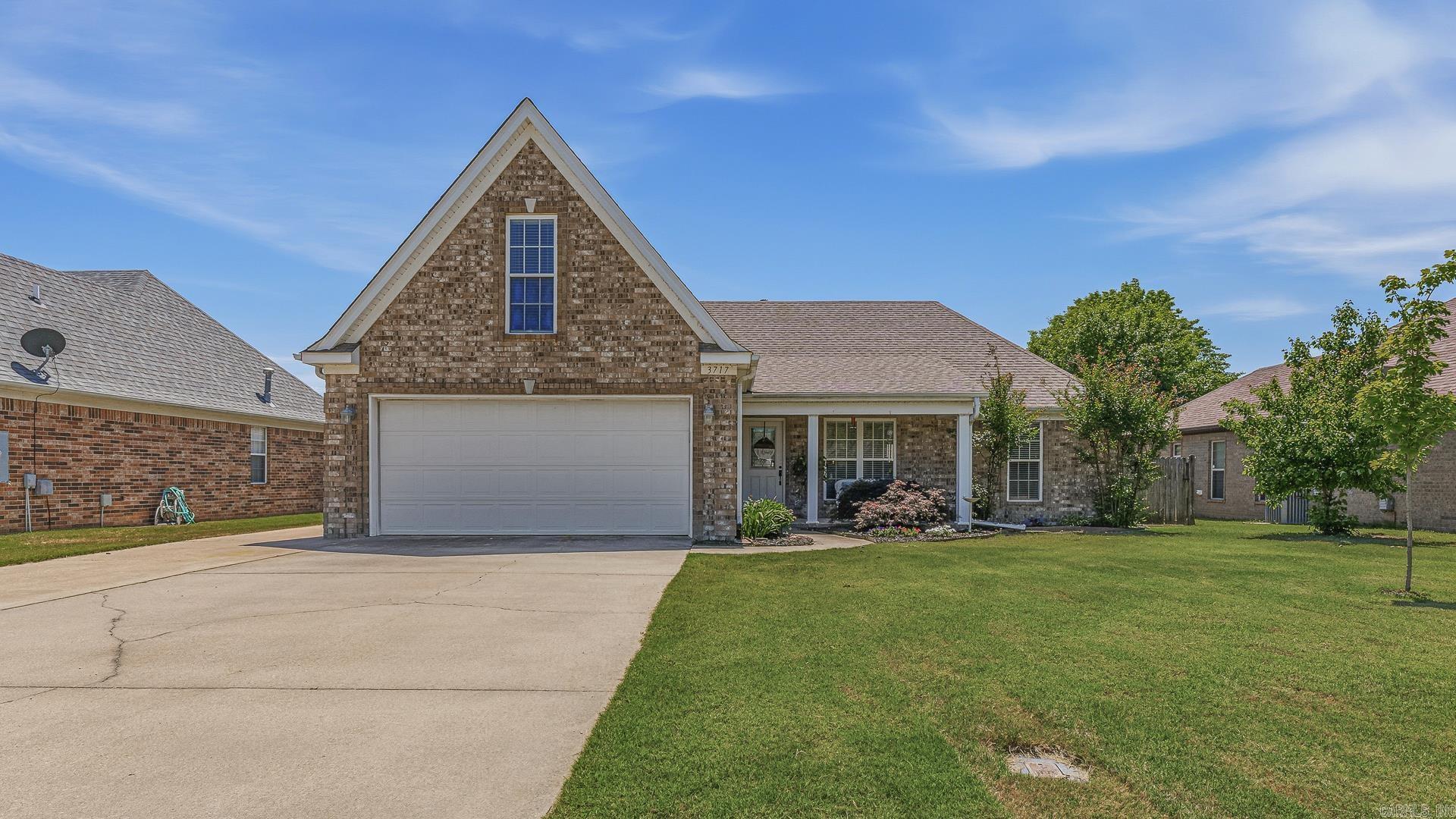 Located in the desirable Friendly Hope Crossings neighborhood in the Valley View area, this beautiful 3 bed, 2 bath home offers the perfect combination of comfort, space, and convenience! Just minutes from the Valley View schools and close to all that town has to offer, the location is hard to beat. Step inside to a spacious living room featuring a cozy gas fireplace and an open layout that flows right into the kitchen. The kitchen offers bar seating, an island for extra prep space, and all-electric appliances. Upstairs, you'll find a bonus room perfect for a playroom, office, or second living area. The large screened-in patio overlooks the level backyard complete with a storage shed, making it a great space for relaxing or entertaining. The spacious primary suite features taller ceilings, a double vanity, soaking tub, and walk-in shower, while the additional bedrooms are generously sized as well. With a 2-car garage and so much to offer, this is truly an all-around great home!