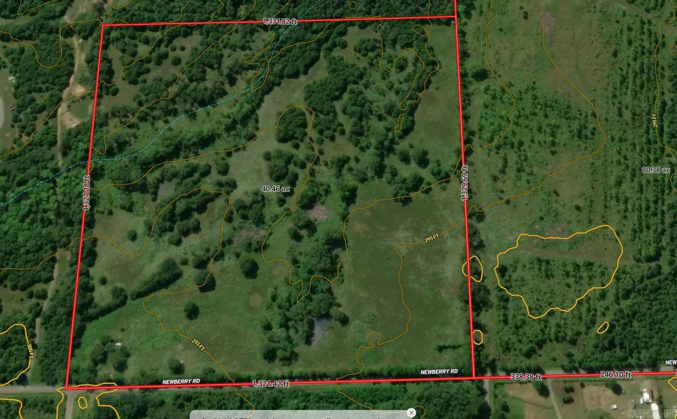 This 40 acre spread in Vilonia, Arkansas, offers a rare combination of privacy, natural beauty, and investment potential. Whether you are looking to establish a private family estate, a recreational retreat, or a strategic agricultural hold, this property provides the canvas for your vision.  There is an additional 80 acres adjoining the property that is also available. Owner had the full property logged a few years ago but left select hardwoods. Deer abound on this property with the listing agent jumping several when walking it. Excellent potential for a high value hunting property as well as livestock. Cattle have been run on it in the past. Good ratio of pasture, scrub and forest. Evidence of seasonal water.  Mineral rights do convey.