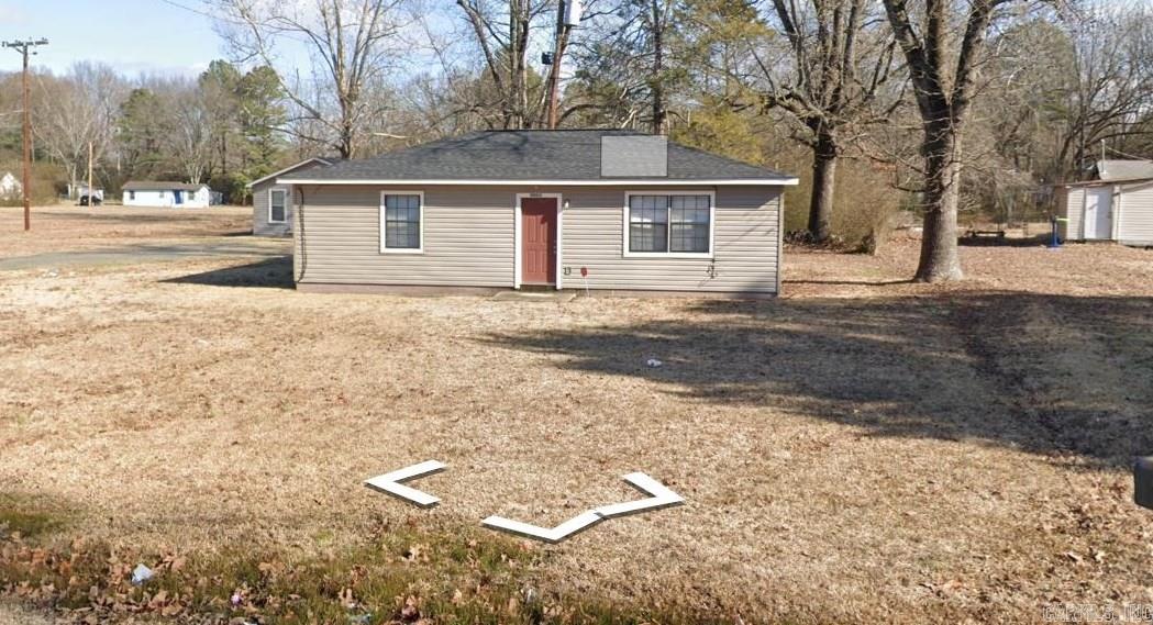 Cute two bedroom one bath home with large lot front and back