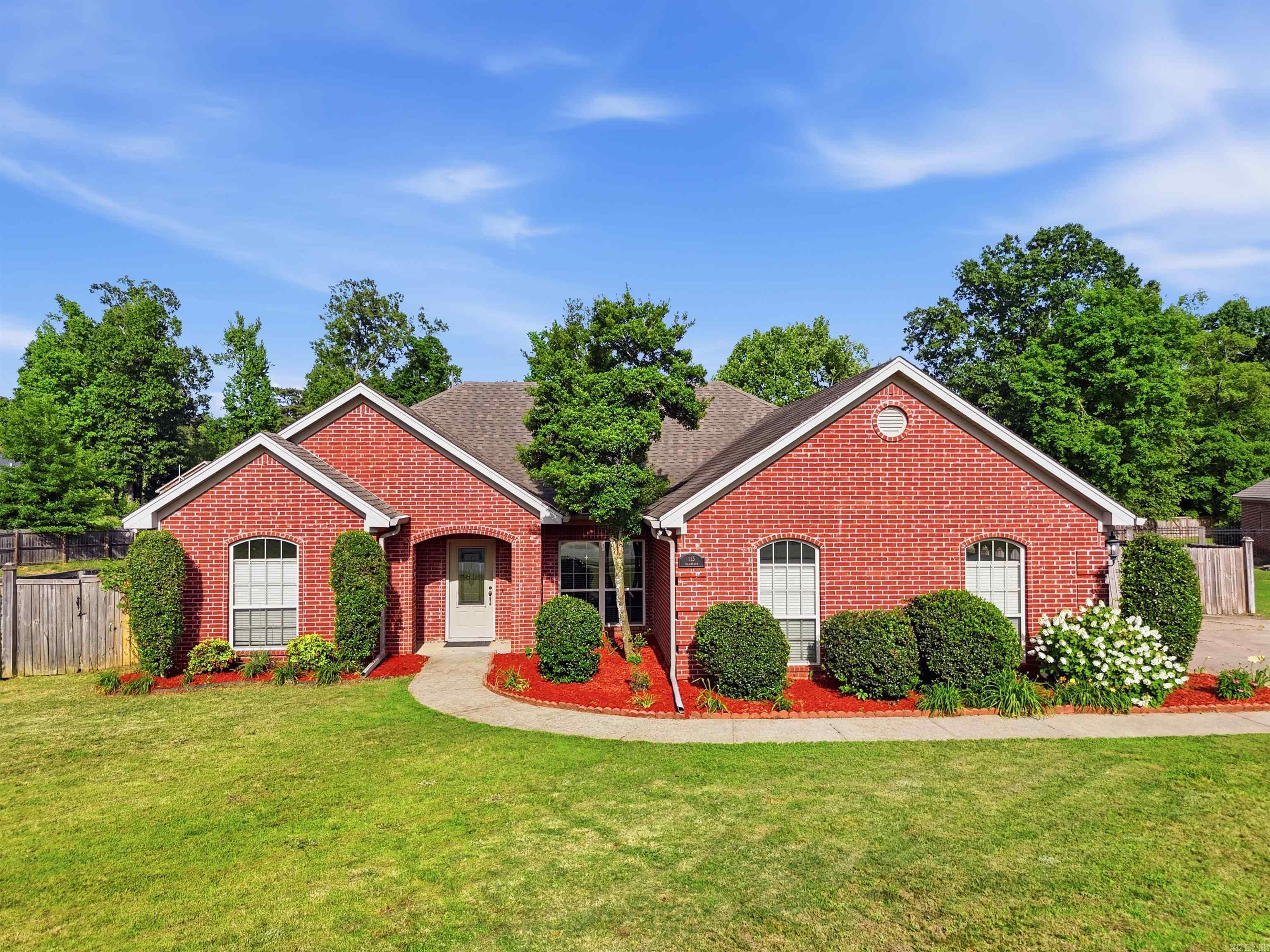 Welcome home!  This 3 bedroom, 2 bath home offers comfortable living in Haskell's golf course community.  The spacious living room features a cozy gas fireplace, while the split floor plan, provides privacy and a primary suite that boasts a tray ceiling and expansive en-suite bath.  Enjoy relaxing in the outdoor patio area.  Detached storage building conveys.  Residents of Silver Springs have access to outstanding neighborhood amenities, including:  a 9-hole golf course, a club house, pickleball courts and tennis courts.  Conveniently located within a peaceful setting but within minutes of Harmony Grove Schools and the new Buccee's scheduled to open in August.  Property is sold as-is.  *Agents Please Review Remarks*