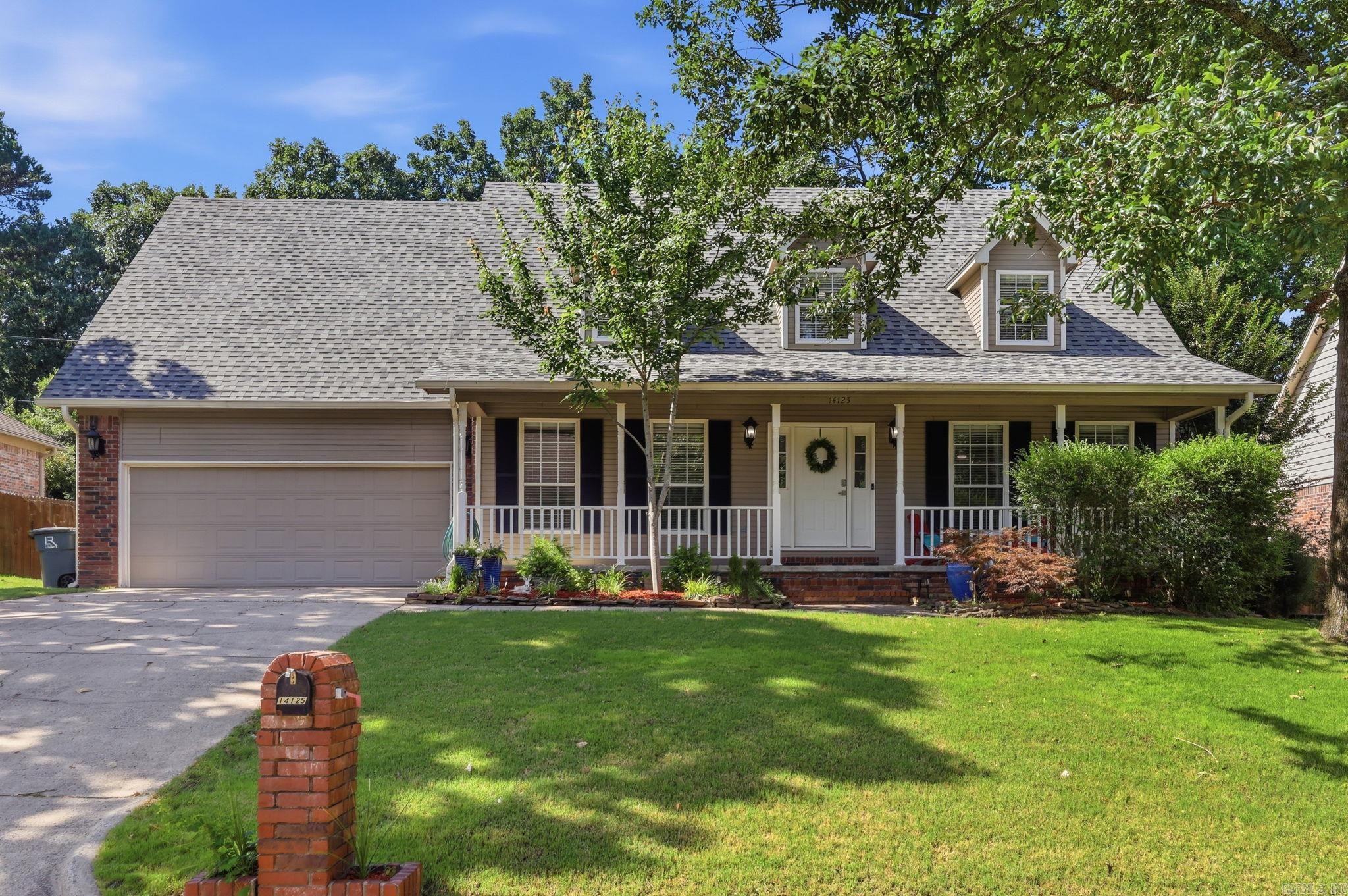 Welcome to 14125 Longtree Drive — a beautifully appointed 5-bedroom home that checks every box for comfort, function, and style. From the moment you step inside, you'll appreciate the thoughtful layout featuring a formal living room with a cozy fireplace and a separate formal dining room, perfect for entertaining or to use as an office. The spacious kitchen offers granite countertops, a classic tile backsplash, a large center island, a walk-in pantry, a double oven, and a refrigerator that conveys with the home. Just off the kitchen, a bright sunroom offers the ideal work-from-home retreat and a welcoming view of your private in-ground pool. The main-level primary bedroom offers the privacy and convenience of single-floor living, accompanied by a half bath with updated shower (2023) and a dedicated laundry room. Upstairs, four generously sized bedrooms, full bathroom with updated bath (2023) and an expansive bonus space provide room to grow, play, or host. Major updates give you peace of mind: a new roof and gutters installed in 2023 and one HVAC unit replaced in 2017. Don't miss your opportunity to own this exceptional home — schedule your private showing today!