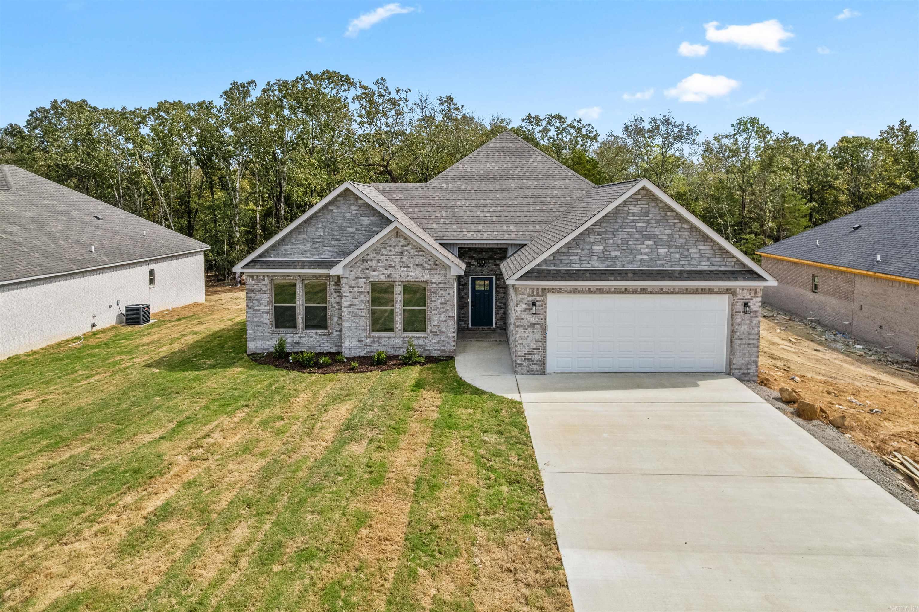 Welcome to this 2025 New Construction home that will be ready for you soon! The home is a 4-Bed, 2-Bath Split Floorplan w/an Open Concept. The Living Room and Kitchen are centrally located toward the back of the home w/a fantastic front foyer. The home also boasts an amazing pantry. The master bed, bath and closet is amazing! The closet is enormous! The home is an ideal location only 2-3 min from I57/67/167 and the new Pre K complex for Cabot Schools. Once the new road connects this property will also be a short trip to Gametime at the Grounds too!  Presently, the property is a short 8-10 min drive to Greystones Golf Course as well! Seller is Offering a Limited Time BIG Buyers Concessions with Full Price Offer. See Agent Remarks.