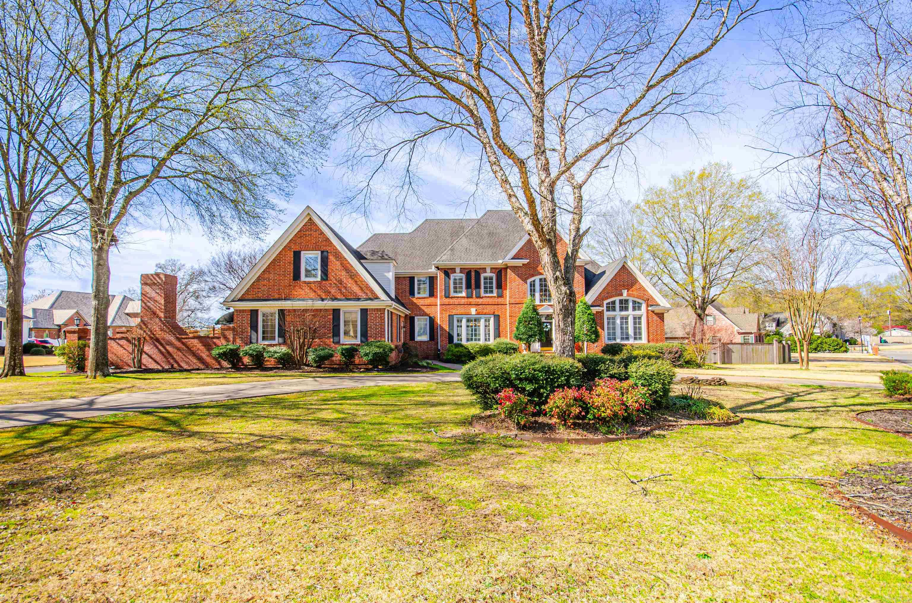 OPEN HOUSE THIS SATURDAY 11-1PM  HUGE PRICE CHANGE!!!! Stunning home w POOL completely updated w remodeled in 2018. Exclusively tucked away in Adamsbrooke sub. It's close to everything hospital, schools, walking trails, & shopping. See attached for complete list of updates. Kitchen was taken down to the studs w all new custom cabinets & vent-a-hood, Ice maker, custom Thermador 6 burner gas stove & griddle, Walk in pantry for a 2nd Fridge & Freezer, Eat in kitchen/ dining w fireplace, Large office/study, vaulted Living Room w stone Fireplace & custom mantle & shelving, Media room w bar, dishwasher, beverage fridge, & massive new projector, 5th bedroom added with jack & jill bath, Walk in closets throughout, Stone Walkway to the friends entry, private courtyard w outdoor fireplace & gas lanterns for extra lighting, play area w tree house separate from the well maintained pool w waterfall & new salt water pump, no liner needed, Tons of storage throughout as well as the walk in 2 story attic, more storage above the 3 car garage, Laundry chute, New thermostats, 2 tankless water heaters.