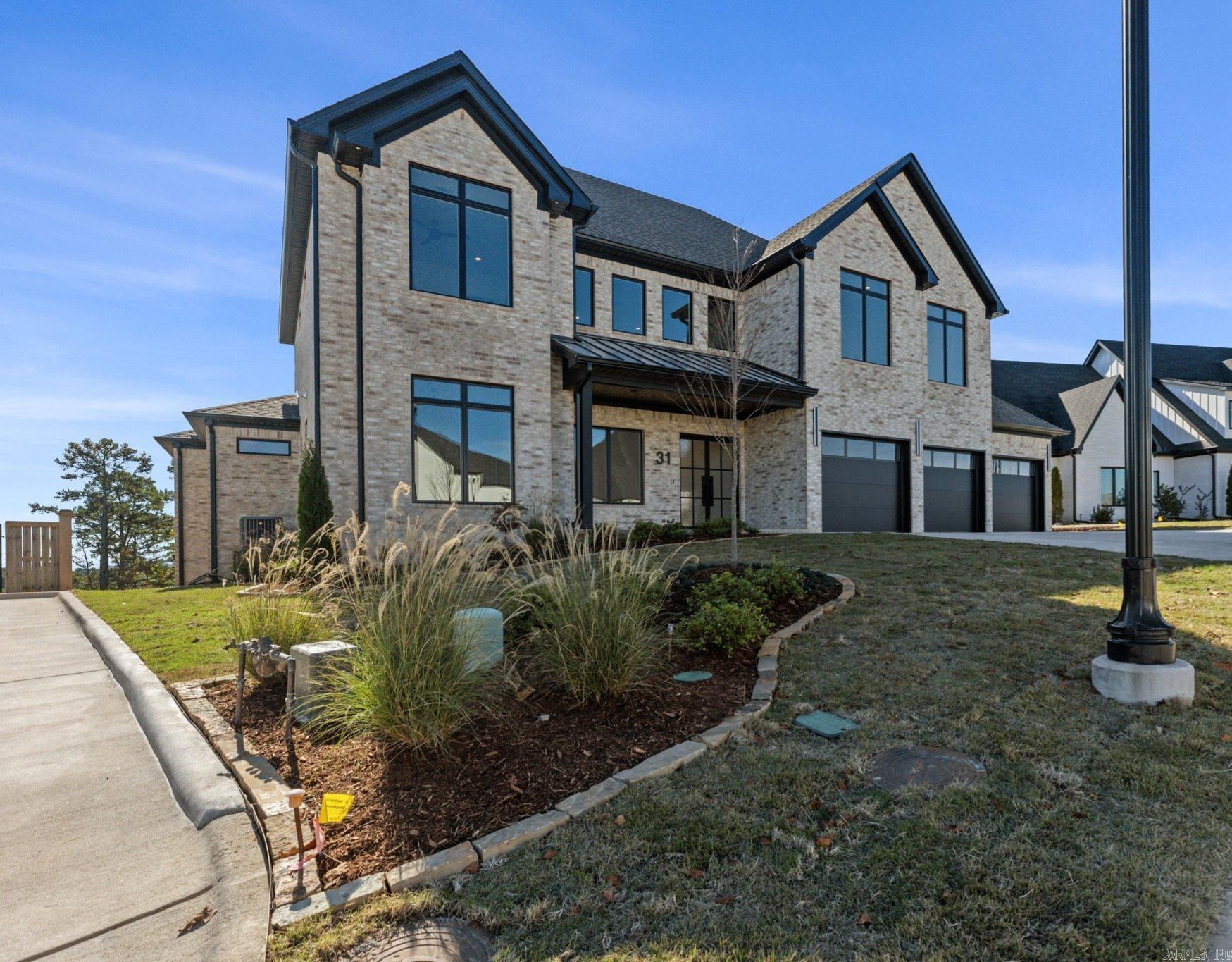 Fabulous 5 bedroom 5 bath in Falstone built by Dillon Homes. Large closets with plenty of storage, beautiful kitchen with 48" range top, double oven, drawer microwave, pot filler, double frig/freezer, drink frig, icemaker, butlers pantry and large pantry. 2 fireplaces, Pella windows, covered porch with built in gas grill, private backyard with greenspace, view, water feature and yard. Fencing, 3 car 10' wide garage doors with storage. In-laws quarters private entrance, large bonus/game room, office. Plenty of room for everyone.