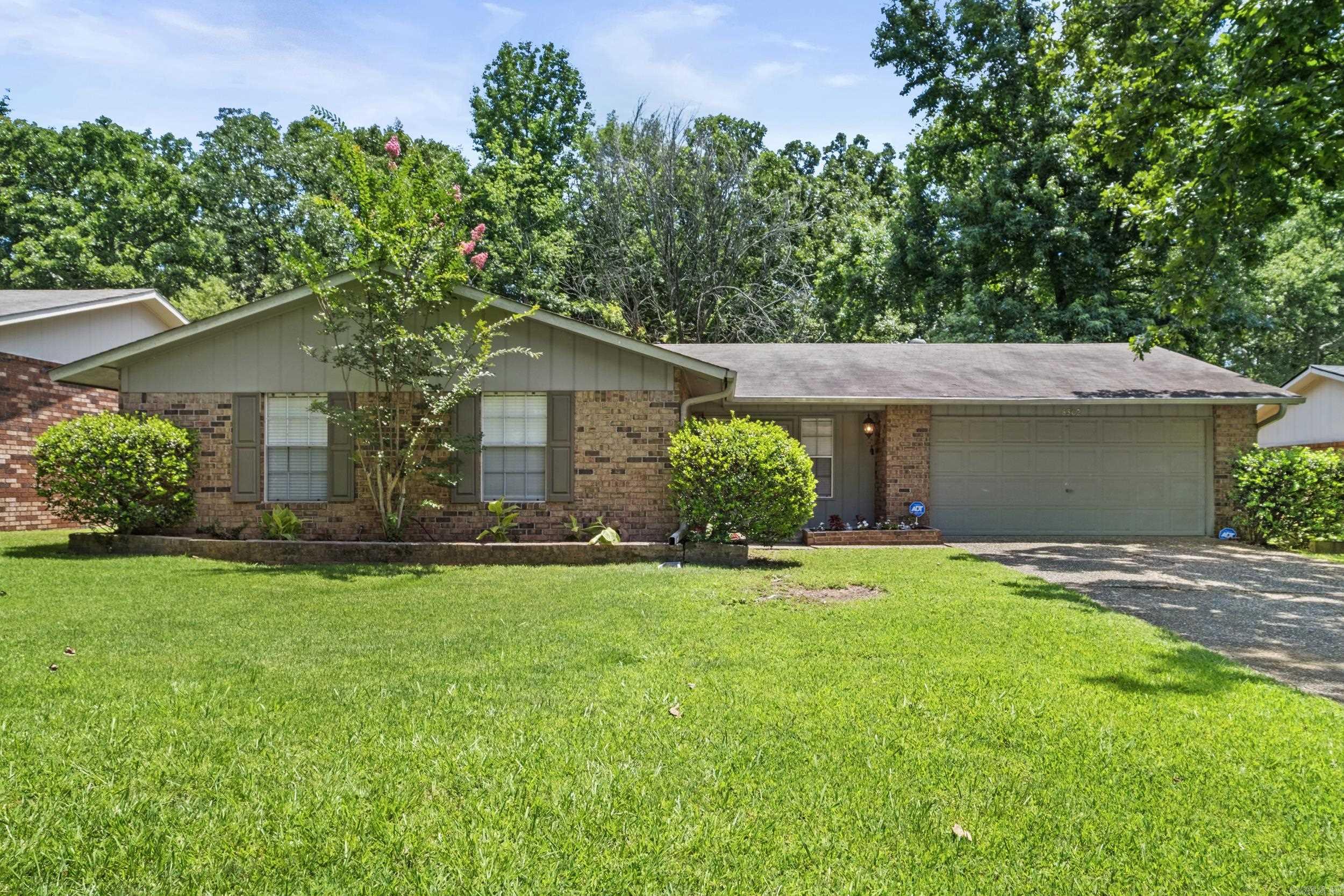 This beautiful 3-bedroom home is in a quiet neighborhood on a dead-end street.  It's peaceful and yet it's close to everything.  It has a large 2 car garage, which leads into a laundry room that connects to the updated kitchen.  The fireplace in the living room provides the perfect place to relax and enjoy time with family and friends.  With a separate dining room, there is space to entertain as well.  It has 2 full baths and the whole house has a light, comfortable feel.  There is a concrete patio in the back for grilling or just hanging out or enjoying some time with a good book. This is the perfect home for first-time buyers, down-sizers or anyone in-between.  Don't wait, see it today. House is being Sold AS-Is, no repairs.