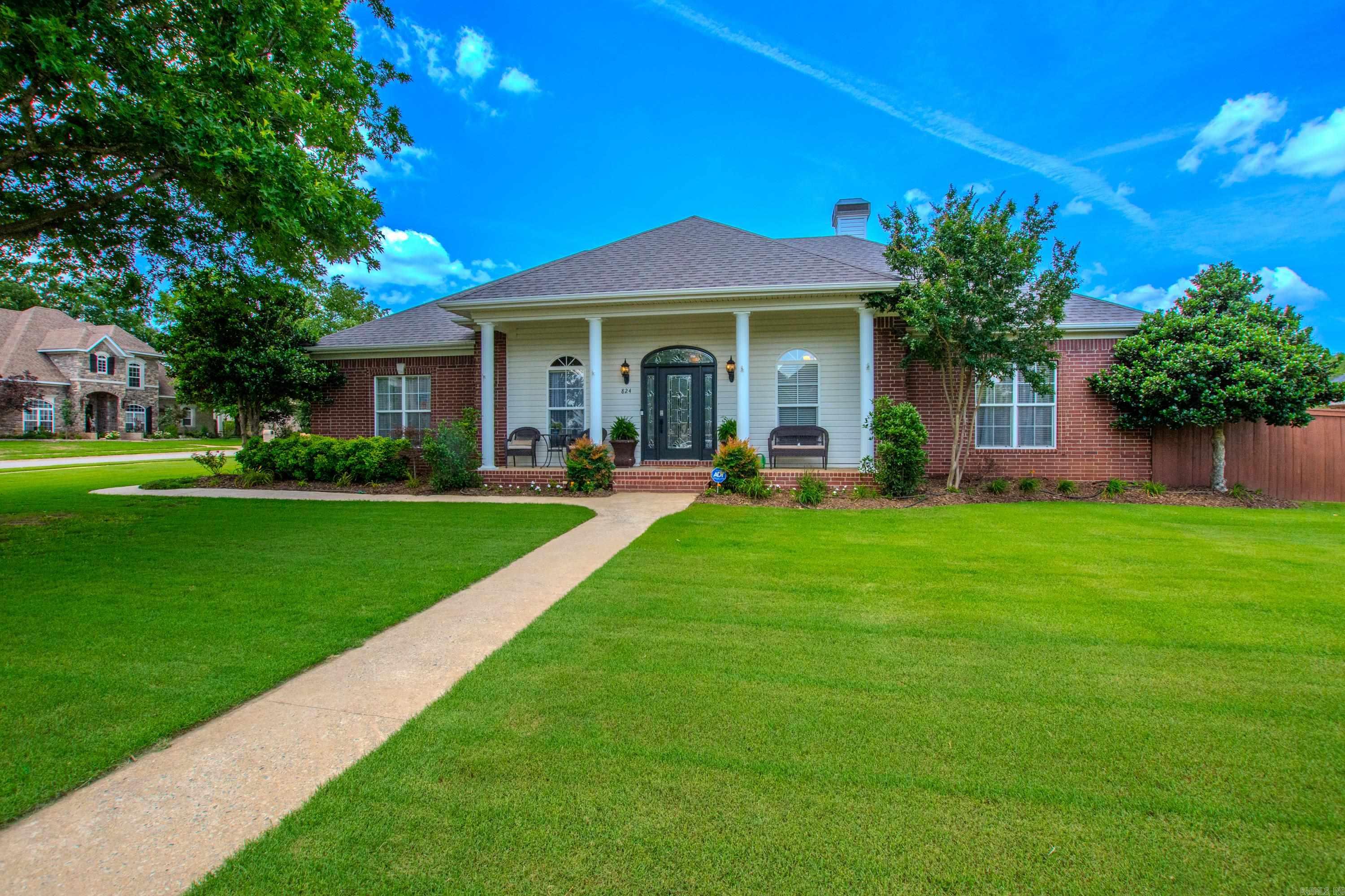 Unique Bryant property featuring an incredible 1,850 SF detached shop, spacious backyard, pool, and prime location just 2 minutes from I-30. The shop is the true standout with a 12' RV-capable double garage door, additional 10' garage door, natural gas, 220V power, and room for multiple vehicles or up to 9 vehicles depending on configuration—ideal for RVs, boats, hobbies, equipment, or a home-based business. The backyard is perfect for entertaining with a large yard and an in-ground pool featuring a brand-new 2026 liner. The 2,842 SF home offers updated flooring and comfortable living spaces. Major updates include a 2023 HVAC system, roof replaced in 2015, dual 40-gallon water heaters replaced in 2026, recent interior paint, and new pool liner. Conveniently located in the heart of Bryant, you're just minutes from shopping, restaurants, schools, parks, medical services, and Interstate 30.