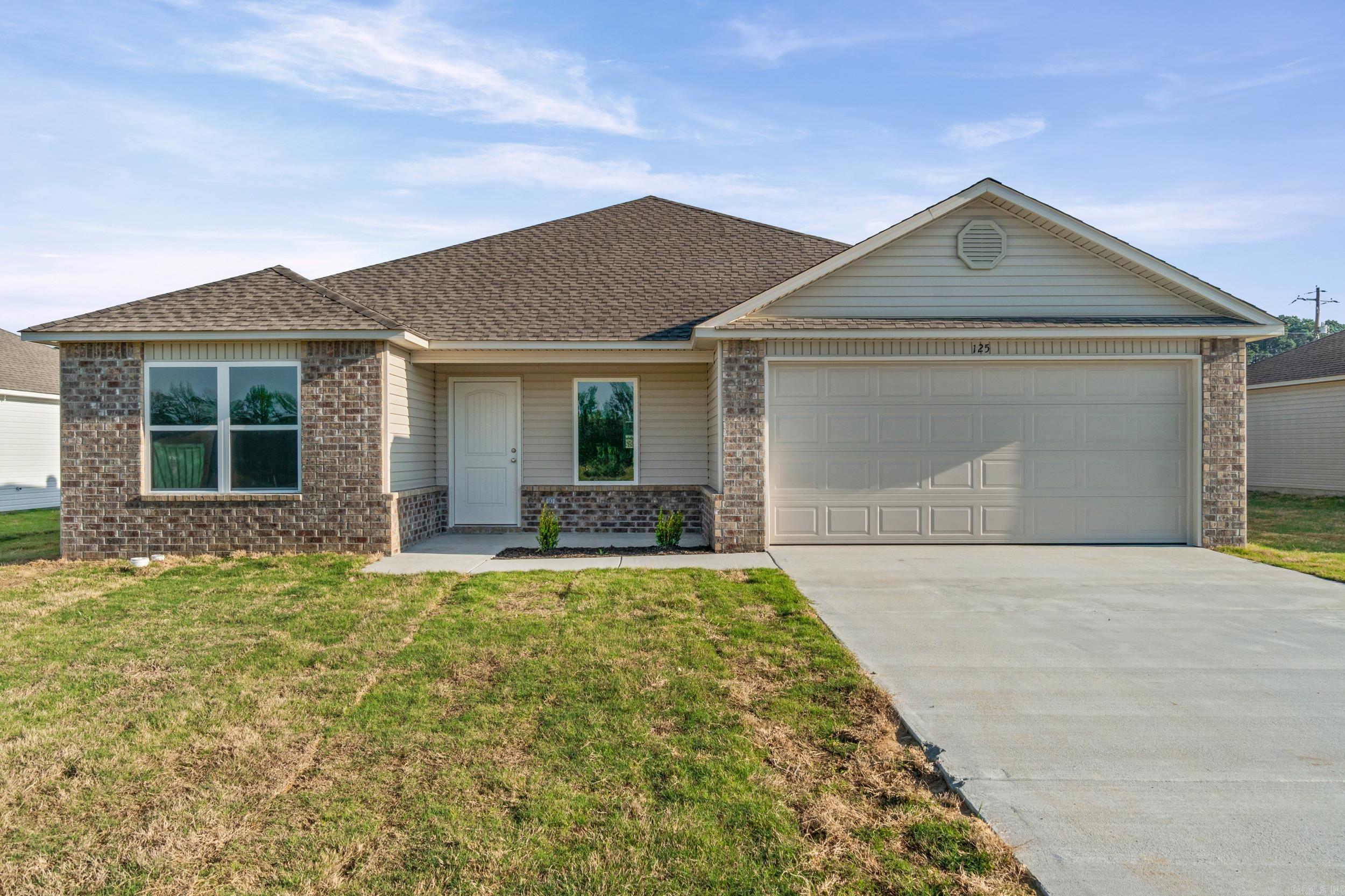 The Kinsley II plan is a wonderful choice for anyone looking for a blend of charm and functionality. The covered front porch adds a warm, inviting touch, perfect for relaxing or greeting guests. Inside, the open floor plan enhances the spacious feel of the home, while the 4 bedrooms and 2 bathrooms ensure plenty of room for family and guests.  The living area is designed for comfort and flexibility, and the dining area/kitchen combo is ideal for entertaining. With energy-efficient appliances, the ample counter space and pantry are great for anyone who loves to cook and experiment in the kitchen.  **SEE SHOWING REMARKS & AGENT REMARKS FOR IMPORTANT INFORMATION**
