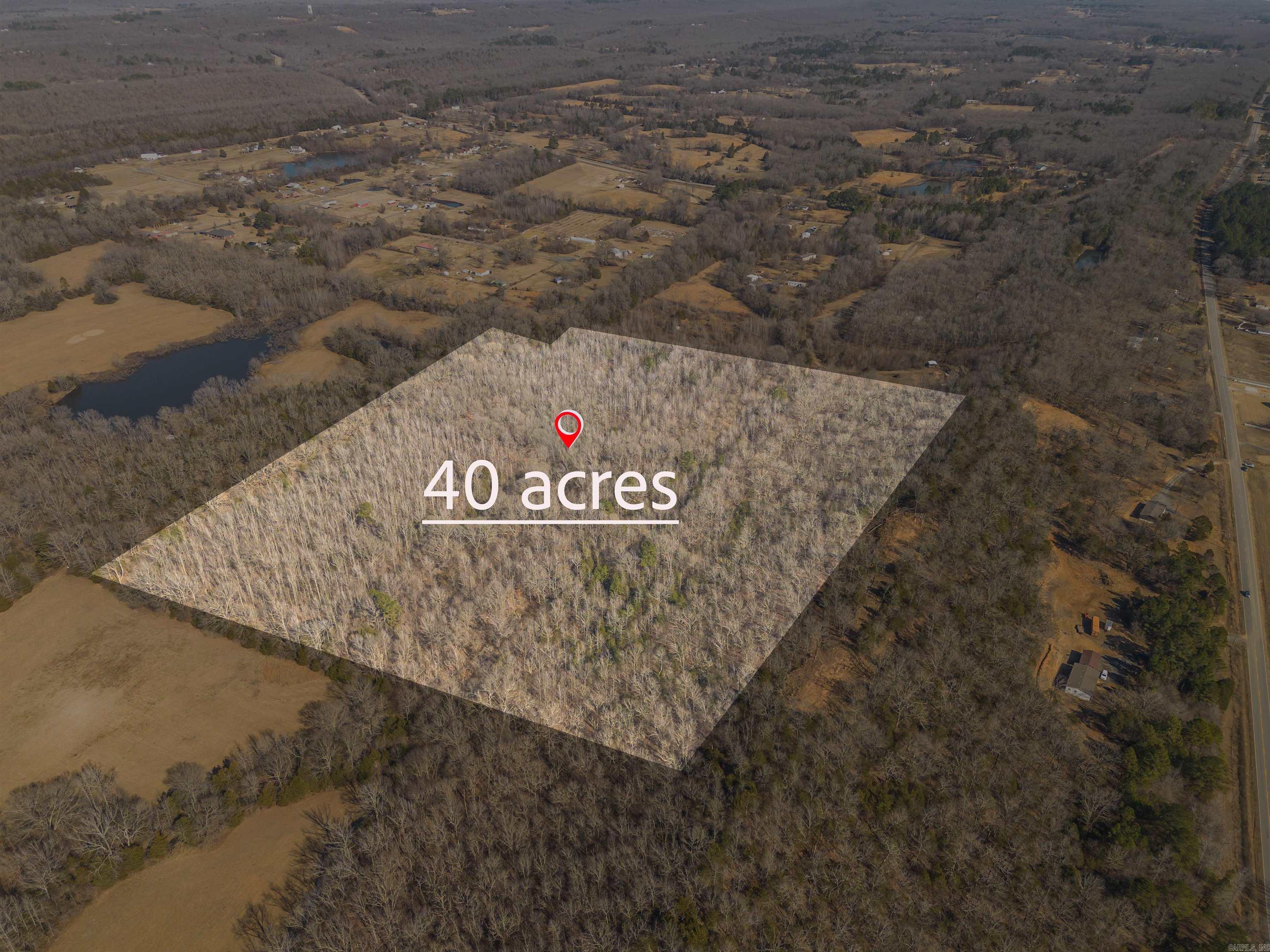 Stop looking for Acreage b/c this is the perfect land for you. A Beautiful 40 Acres of endless opportunities to build your forever home, clear some land for farm animals and hunting. Mobile homes allowed. This property has beautiful ridge views!!! Minutes from Cabot, Sherwood and Vilonia. See agent remarks.