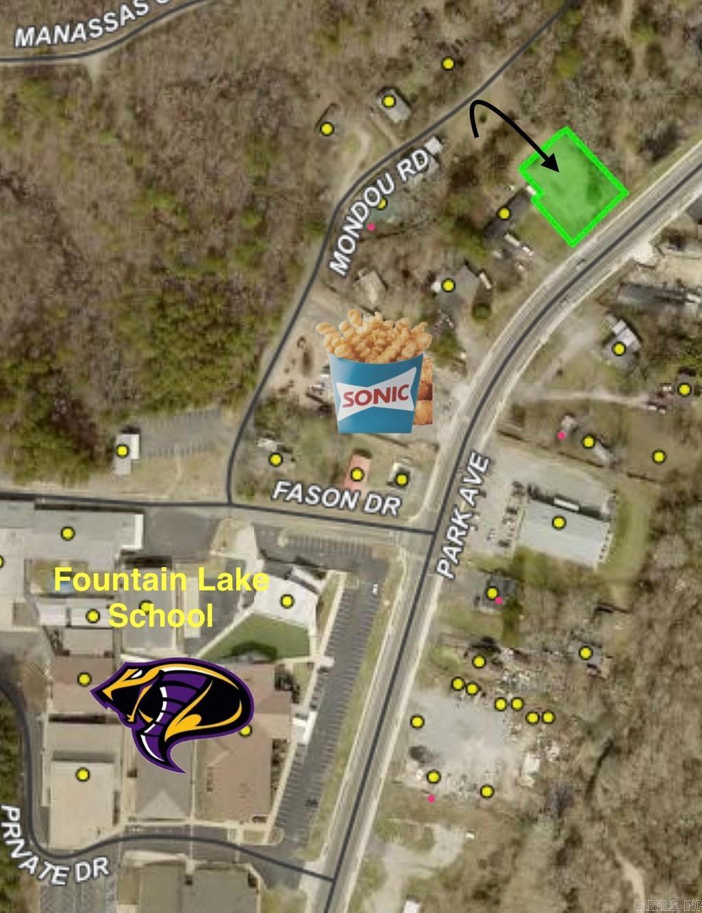 OVER 1/3 OF AN ACRE BUILDABLE LOT IN A PRIME LOCATION JUST NORTH OF THE FOUNTAIN LAKE SONIC AND JUST SOUTH OF THE NEW BYPASS!! BE ANYWHERE YOU NEED TO BE IN MINUTES! 10 MINUTES TO DOWNTOWN HOT SPRINGS! 20 MINUTES TO BENTON! 30 MINUTES TO LITTLE ROCK!  100 PLUS FEET OF PRIME HWY FRONTAGE!  ELECTRIC, NORTH GARLAND COUNTY WATER, AND NATURAL GAS ARE AT THE HIGHWAY! FIBER FOR HIGH-SPEED INTERNET! NATURAL SPRING ON THE PROPERTY! INCREDIBLE TRAFFIC COUNT & HIGHLY VISIBLE!  *MORE PICTURES COMING SOON! **Address & Taxes are estimated
