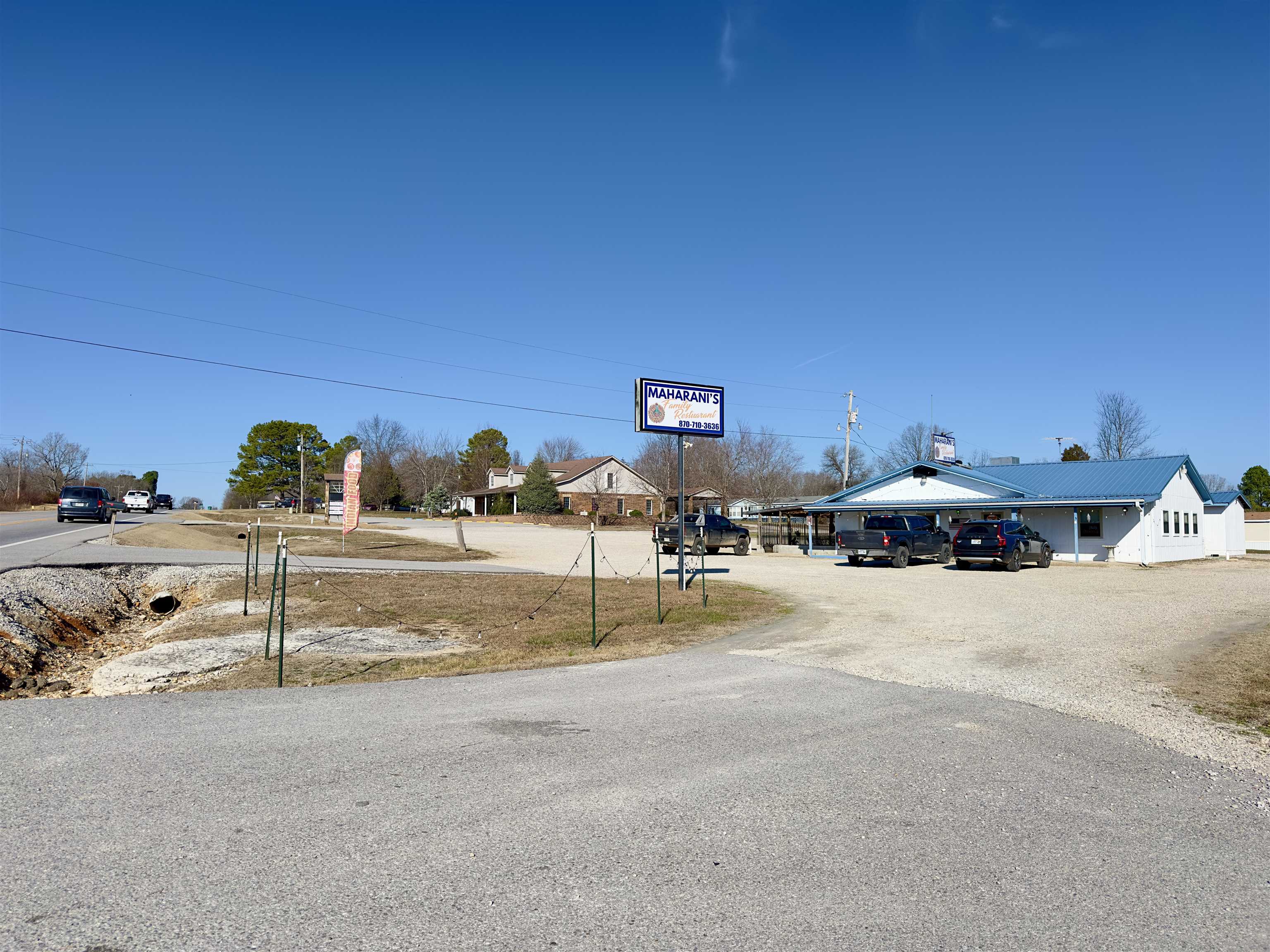 Turn-Key OPPORTUNITY!  Have you dreamed of running your own restaurant or perhaps adding a second location to one that you already own and succeed at? You are invited to consider for purchase, this very clean, updated, and well-maintained restaurant that has been a well-established location for over a decade! Kitchen and dining equipment convey with purchase. This successful and popular destination seats up to 85 guests, has ample parking, and even has a garden lanai for outdoor dining.  Sitting on just over an acre with two driveways, lighted signage already in place, and 200 feet of main highway frontage you are ensured great visibility whether from local residents or those traveling from Jonesboro to Mountain Home. Call now to schedule a tour if you are ready to take the leap!