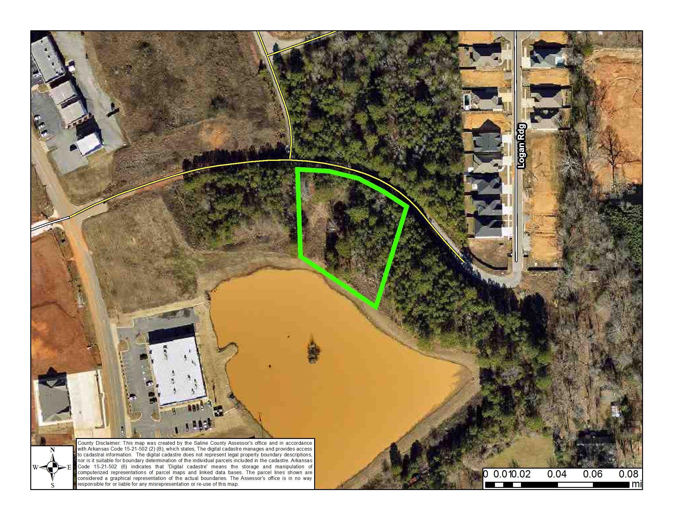 1.7 Acre commercial lot in Bryant Marketplace. UCBL. Call for more details. Survey online for reference purposes only.
