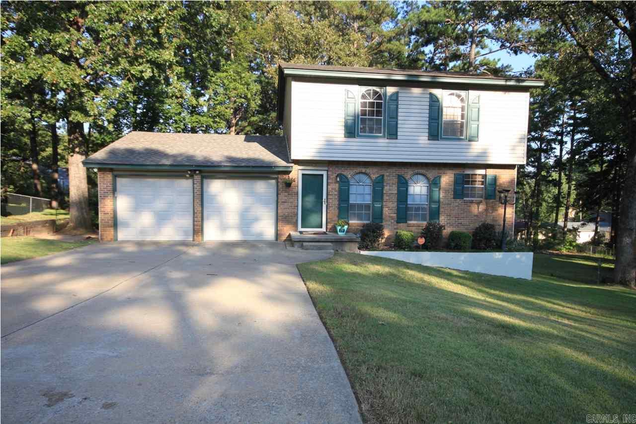 Wonderful family home in the heart of Little Rock. 3 or 4 bedrooms w/ 3.5 baths on a great cul-de-sac lot. Large master is on main level & has a nice walk-in closet. The master bath has been updated & features a large whirlpool tub plus a separate open shower. Tons of storage inside & out, large closets plus a storage room in garage & basement that is partially finished. Basement would make a great workshop. 2 Level deck, sprinkler system, security system and surround sound up & down. Home warranty.