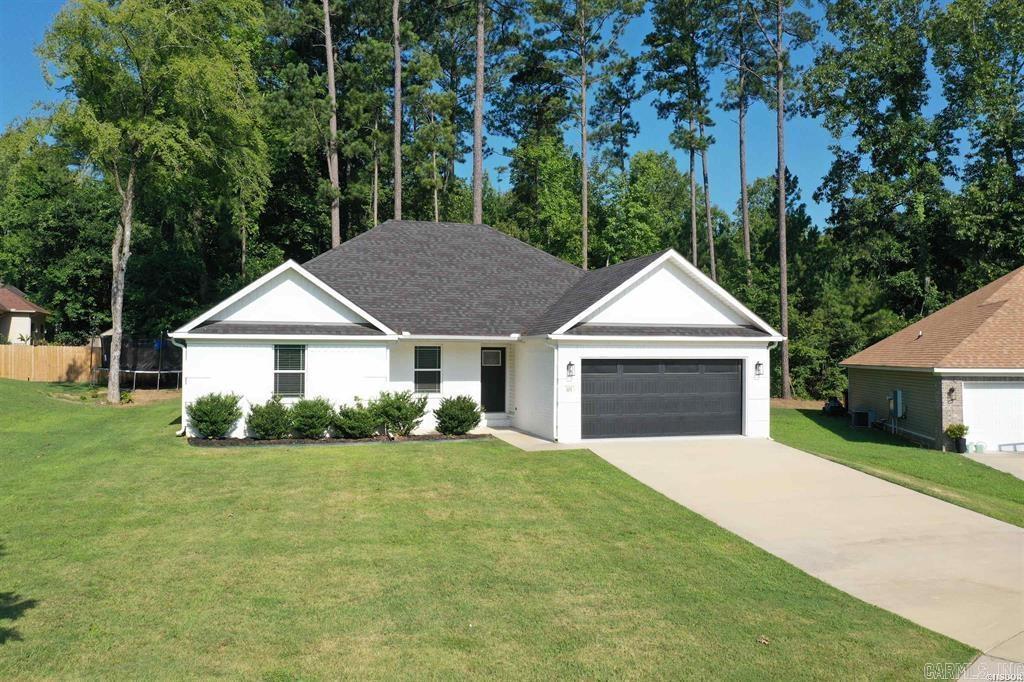 Welcome home! This immaculate 4-bedroom, 2-bath brick home sits on a peaceful cul-de-sac in a desirable country club community with golf course, pool, tennis courts, playground, and picnic area. Inside, you’ll find vaulted ceilings, hard-surface counters, and bright, open living spaces. The privacy-fenced backyard and two-car garage make this move-in ready home an exceptional find!