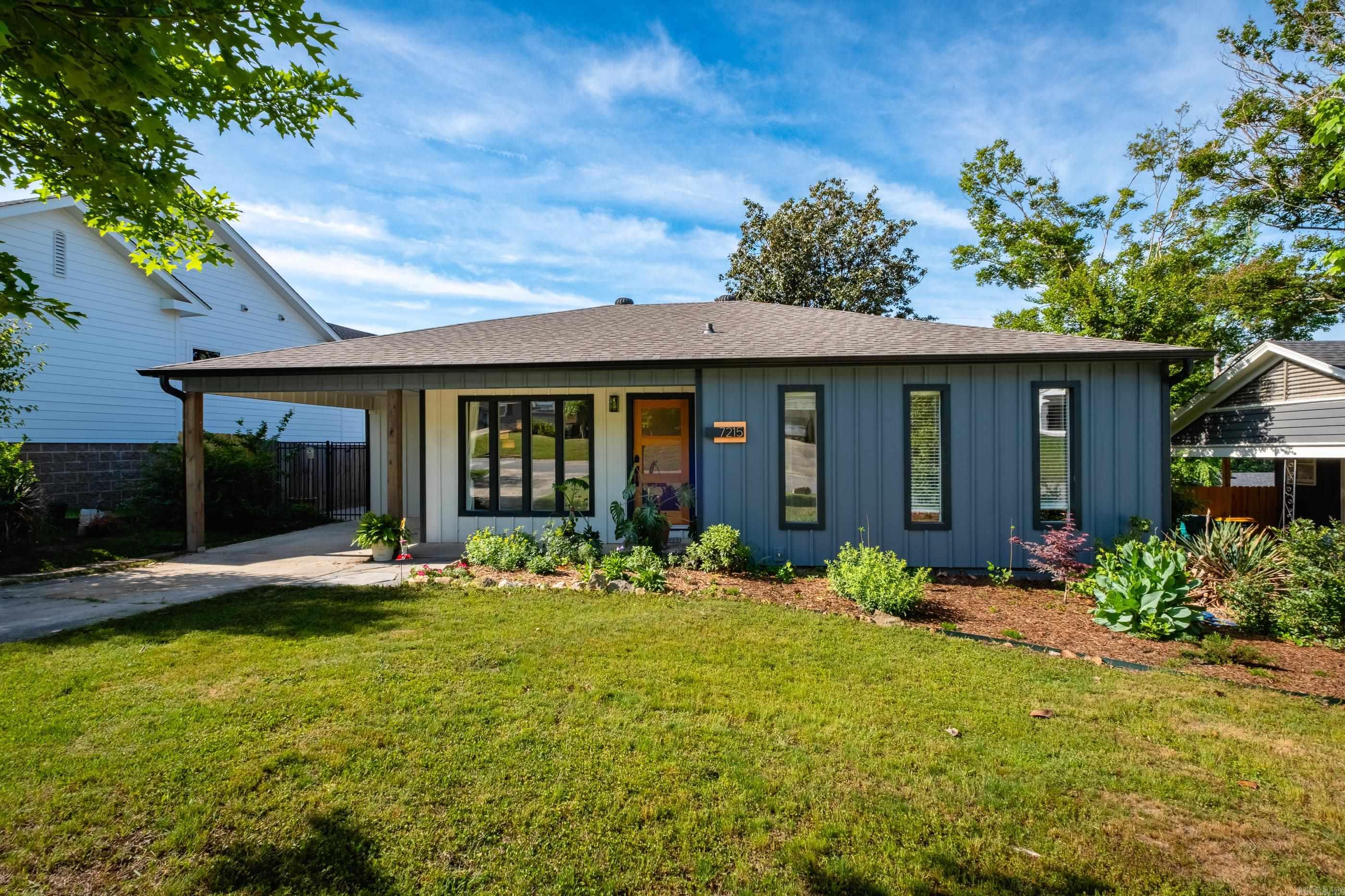 Welcome to 7215 Richwood Road, in desireable Kingwood, offering thoughtfully updated single-level and low maintenance living. Extensively renovated in 2024, this move-in ready home combines fresh design with the peace of mind of major recent improvements, including the roof and HVAC replaced in 2023. Abundant natural light pours through new windows, highlighting the bright, refreshed interior and easy flow throughout the home. The kitchen is a standout with custom wood cabinetry, quartz countertops, and a clean, elevated design. Additional 2024 updates include fiber cement siding, full electrical rewiring, luxury vinyl plank flooring, interior and exterior paint, front door, remodeled guest bath, and fencing. Step outside to professionally designed landscaping by Grand Designs, showcasing native perennials that complement the home’s setting, along with a beautiful magnolia tree in the backyard. Generous storage space beneath the home adds valuable everyday function. This polished, thoughtfully updated home, is a rare combination of quality improvements, modern style, and everyday livability.  Open House Sunday, May 10 from 2 to 4.  Agents please see remarks