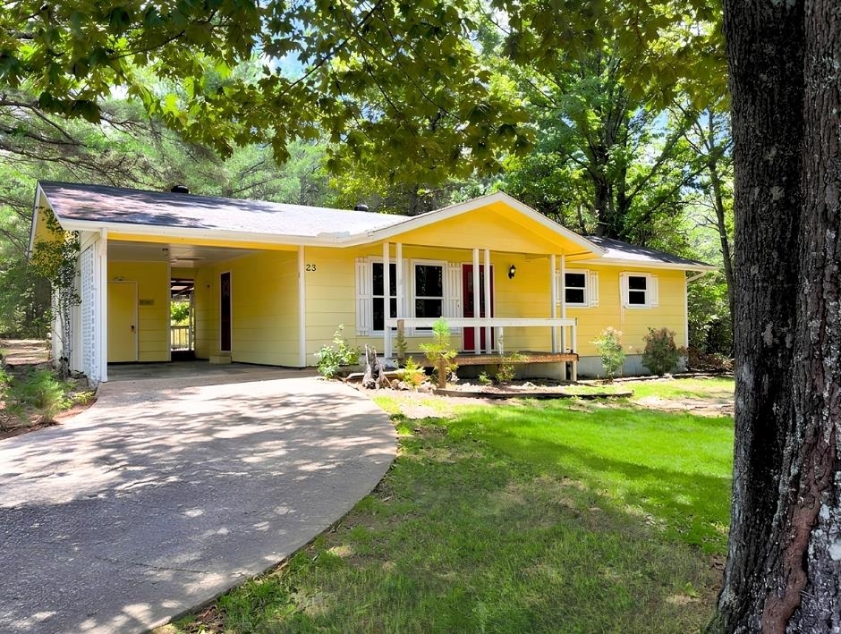 Prime Location! Move-In Tomorrow Ready Home! This 3 bedroom home has 1 and a half baths, gas log fireplace and covered back deck. Brand new vinyl flooring; interior paint throughout; kitchen cabinets and countertops; and stainless steel appliances. Sitting on a flat lot in a great location!