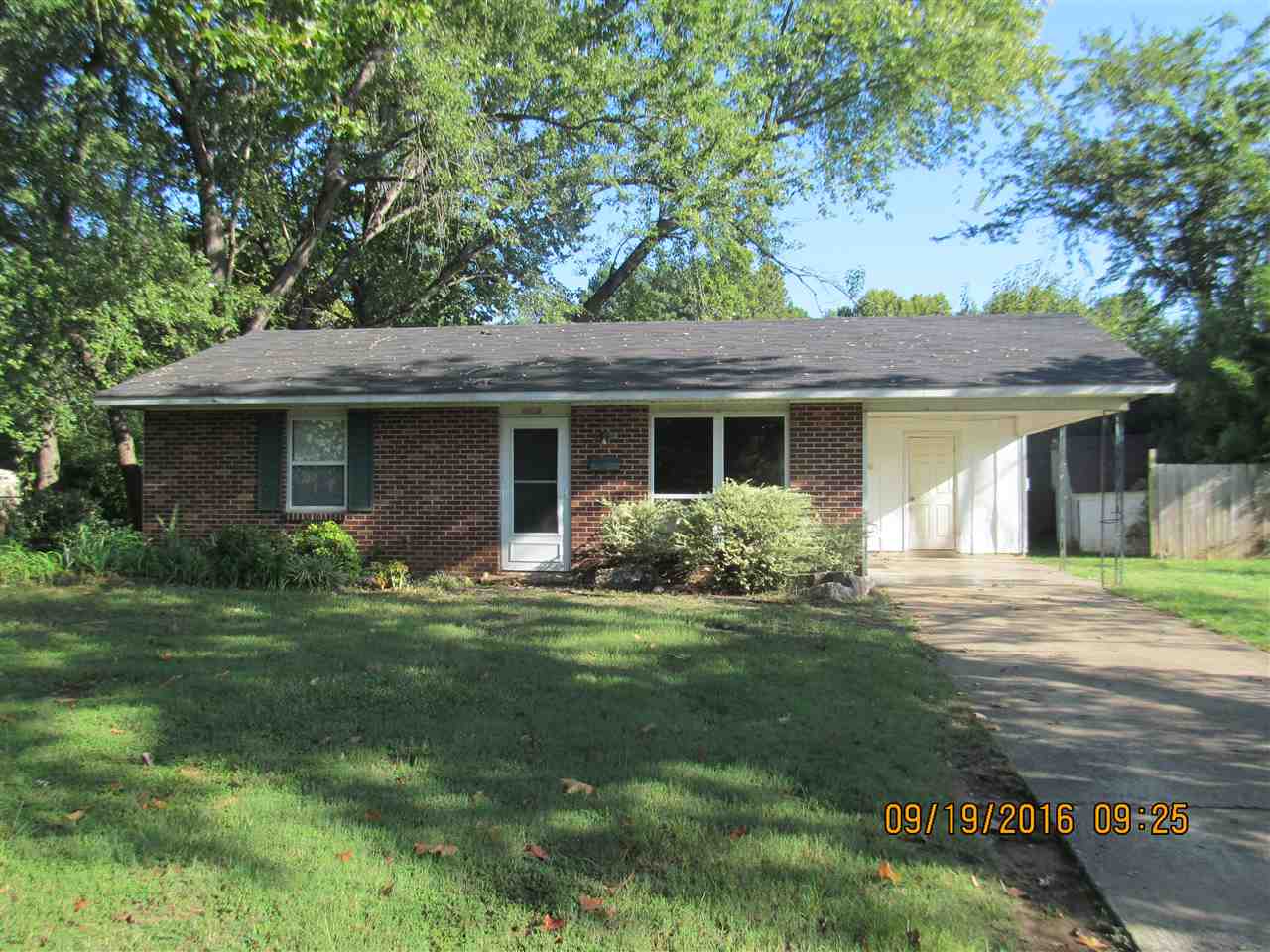Close to Hendrix College, no carpet in the house, spacious bedrooms, large family room, kitchen equipped with range/oven, dishwasher, and refrigerator, pantry, 1 car carport, partially fenced yard.