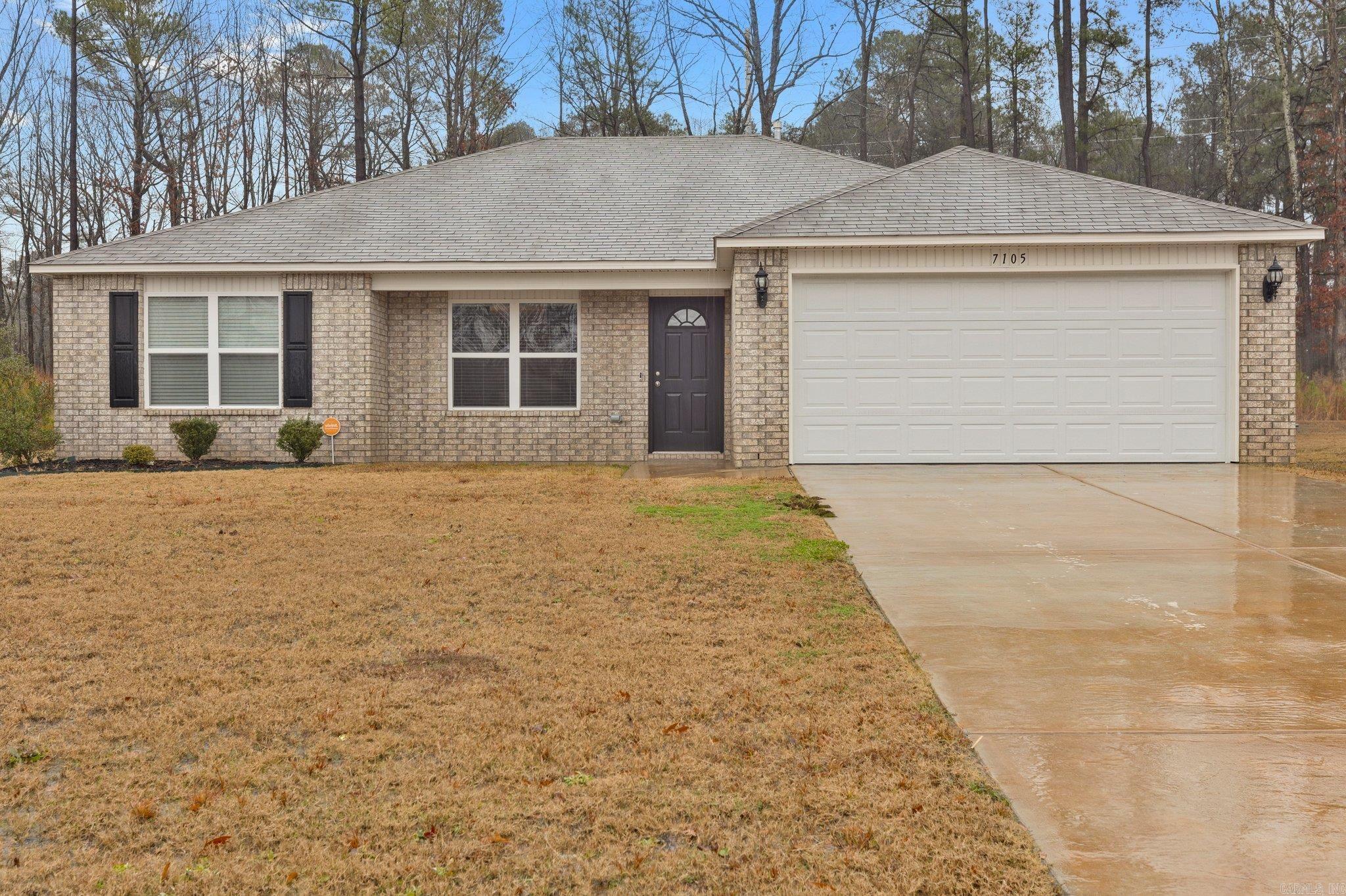Beautifully maintained 2020 build in Saline county. Features foyer entrance living area with luxury vinyl in all wet areas. Carpets in rooms recently shampooed, spacious back yard living area.