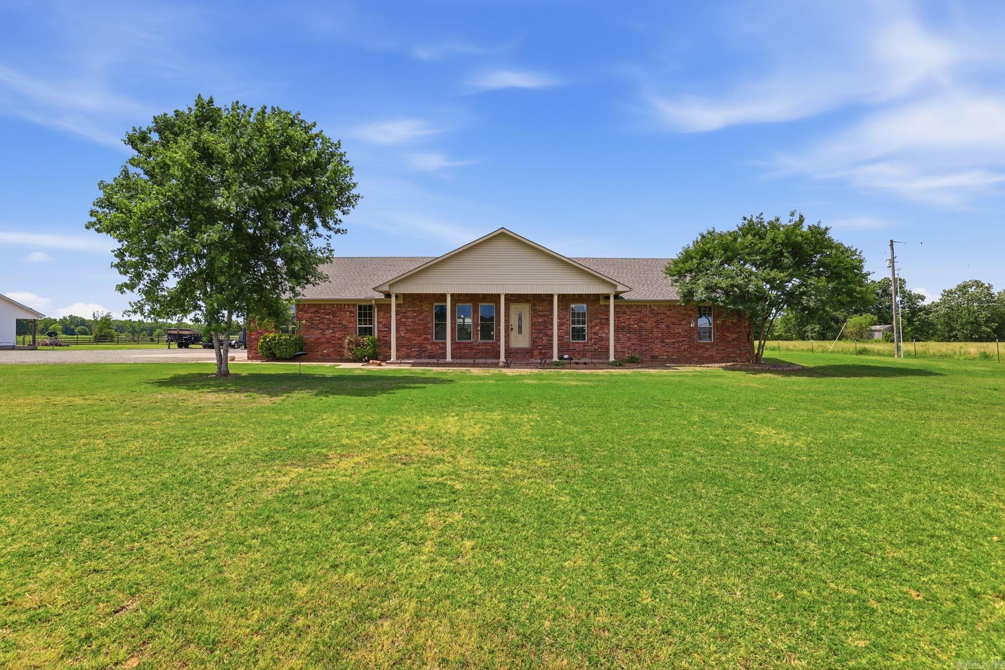 Back on the market at no fault of the Sellers.   Welcome to 791 Hwy 64 W in Beebe! Situated on approximately 2.27 acres, this 3-bedroom, 2-bath home offers 2,245 sq ft of living space with a great combination of recent updates and functional features.  Recent improvements include a roof approximately 6 months old, crawl space encapsulation completed about 3 years ago, and attic insulation installed about 2 years ago for improved efficiency. Within the last 4 years, the flooring, interior walls, trim, and doors have all been updated, giving the home a refreshed feel throughout.  Outdoor living has been enhanced with a newly added patio roof, along with water access and an RV plug at the patio area for added convenience.  The oversized two-car garage includes a 100-amp sub panel and a 50-amp welder receptacle, making it ideal for workshop use or hobbyists.  Conveniently located with quick access to Hwy 64 and nearby Interstate 57, and just minutes from local amenities and Beebe City Park. With over two acres and numerous updates already completed, this property offers space, functionality, and a great location.
