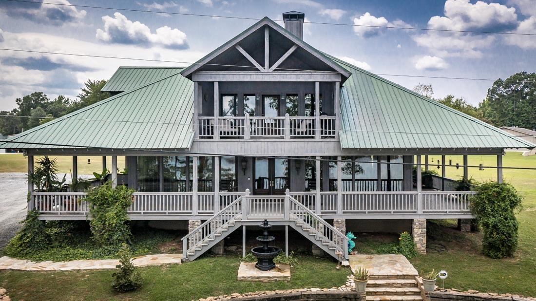 What an amazing location,centrally located on "The Narrows" part of Greers Ferry Lake.Views of The Narrows Bridge from the house,plus located on Bondair Private Airstrip (For appraisers: Airplane Hangar w/.66 acres was included in the sell at the $1,100,000 sold price).Exterior of home freshly painted in 2020,Stainless steel kitchen appliances,wrap around deck,Hot tub included,outdoor shower,built in outdoor grill & fish cooker,Geothermal Heat & Air system,etc.