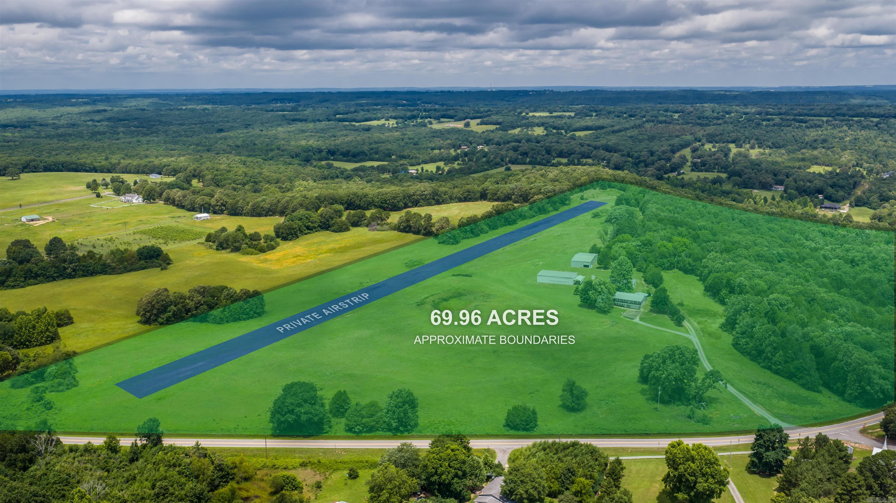 Country pilot’s dream on 69.96 acres! Recently appraised on 5/26 for $925,000, this unique property offers a rare blend of aviation, acreage, residential, and investment potential, all just 30 minutes from Greers Ferry Lake. The 1,323 sq. ft. home features a metal roof, updated kitchen, porch, patio, sunroom, and an in-ground pool, creating a comfortable place to live while enjoying the privacy and freedom of country life. The property is truly set apart by its grass airstrip, two hangars, and large shop building, offering incredible flexibility for aircraft storage, equipment, hobbies, business use, or future expansion. Whether you are a country pilot looking for private aviation access, a buyer needing serious shop and storage space, or someone searching for land with room to build, grow, and create, this property delivers opportunity in every direction. With nearly 70 acres, public water connected, and a well on site that needs a pump, this is a one-of-a-kind setup with endless possibilities.