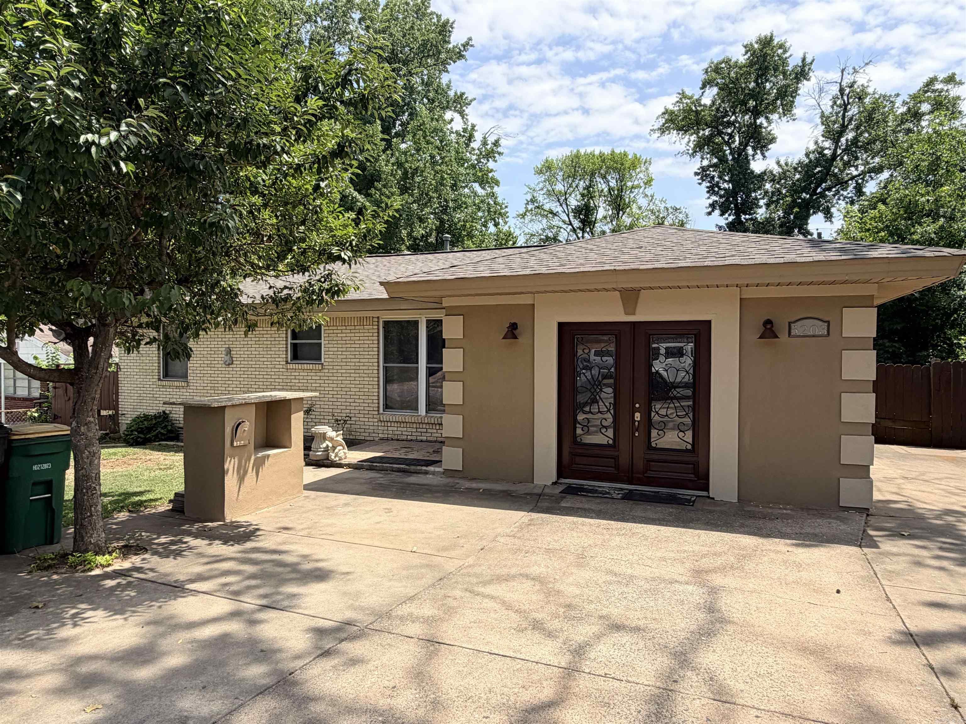 Move right into this beautifully maintained 3-bedroom, 1.5-bath home featuring an impressive list of updates and a unique space for entertaining! Inside you'll find newer flooring and carpet that complement the home's comfortable, inviting layout. The custom built-in bar is a standout feature, offering the perfect spot to host friends, enjoy game days, or unwind after a long day.  Major improvements provide peace of mind, including a brand-new 2025 roof, fresh exterior paint, newer HVAC system, water heater, updated windows, electrical panel, and updated plumbing. With so many big-ticket items already completed, you can focus on making this home your own.  Whether you're a first-time buyer, downsizing, or simply looking for a home that's been thoughtfully updated, this property offers the perfect combination of comfort, style, and value. Schedule your private showing today and see everything this move-in-ready home has to offer!