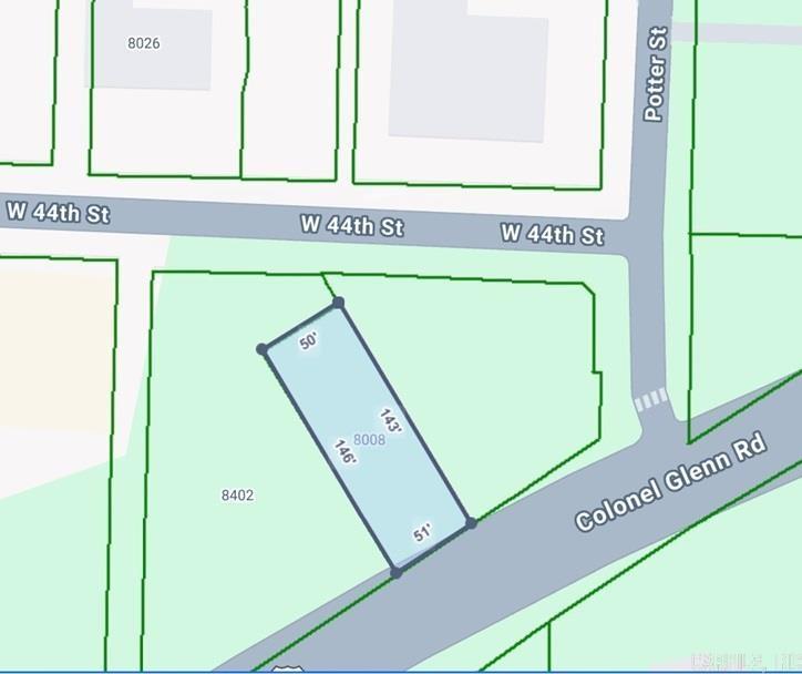 Opportunity to own a commercial lot on Colonel Glenn Road conveniently located with easy access to major roads, making it an ideal site for your next business venture of investment.  Zoned for I-2 (light industrial).  Great for a daycare/nursery, auto repair shop and a plethora of other business.  Please copy and paste the link below for a list of business that are zoned I-2  https://library.municode.com/ar/little_rock/codes/code_of_ordinances?nodeId=COOR_CH36ZO_ARTVDIRE_DIV5INDI_S36-320LIINDI
