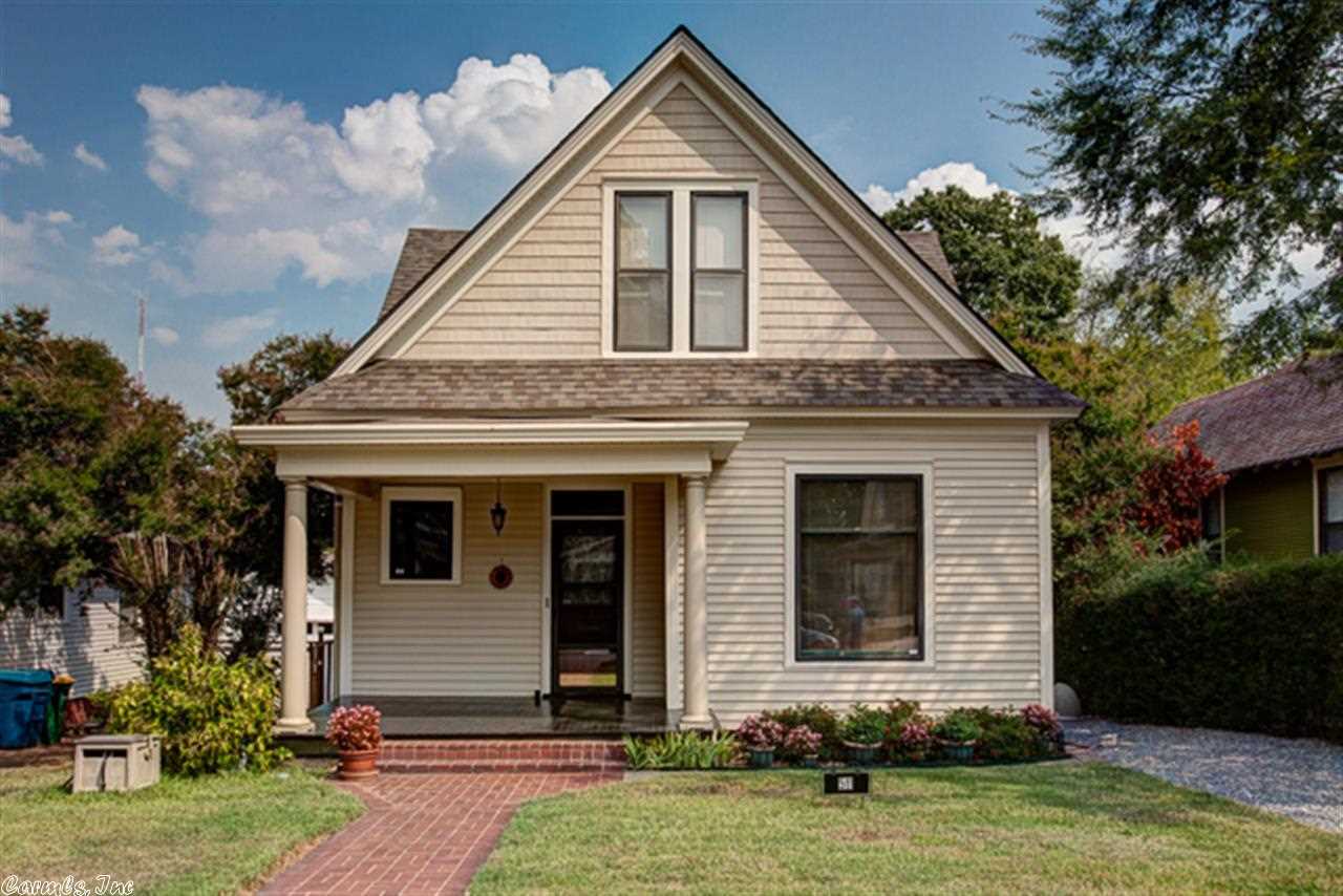 Exceptionally maintained 1900's house on highly sought after street in the heart of Hillcrest.  Inviting front porch and beautiful foyer with lovely staircase welcome you to the house.  High ceilings and original hardwoods in living/dining room with two sets of original pocket doors. Master bedroom and full bath down, 2 or 3 additional bedrooms up.    Deck on back of house extends living space outside. Walking distance to PHE and PHMS.One year home wrty.10 x 20 storage bldg.Agents see remarks. Sold AS-IS.