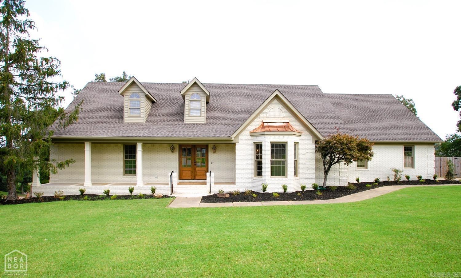 Located in Ridgepoint Country Club Subdivision this home boasts a new roof, fresh interior and exterior paint, among other enhancements. Upon entering, you'll be greeted by the vaulted ceiling in the living room and marble-encased fireplace. The adjoining room overlooks the deck and fenced backyard, making it an ideal space for a study or sitting area. The kitchen is perfectly situated between the dining room and a cozy eat-in kitchen area. The primary bedroom features a spacious walk-in closet, an updated bathroom with a soaking tub and a walk-in tile shower. The heated and cooled walk-out basement provides an equal amount of square footage as the main level. While currently unfinished, it is prepped with plumbing for a potential bathroom and a second kitchen. This versatile space is ready to be transformed into additional bedrooms, a family room, or any other space you've dreamt of, with plenty of room remaining for a workshop and storage. This property is agent-owned, and the owner is open to offering concessions, either to lower the interest rate or contribute towards closing costs. Virtual tour link: https://youtu.be/5dnrk-R7KeY?si=s4dGFotjv2kqjInJ