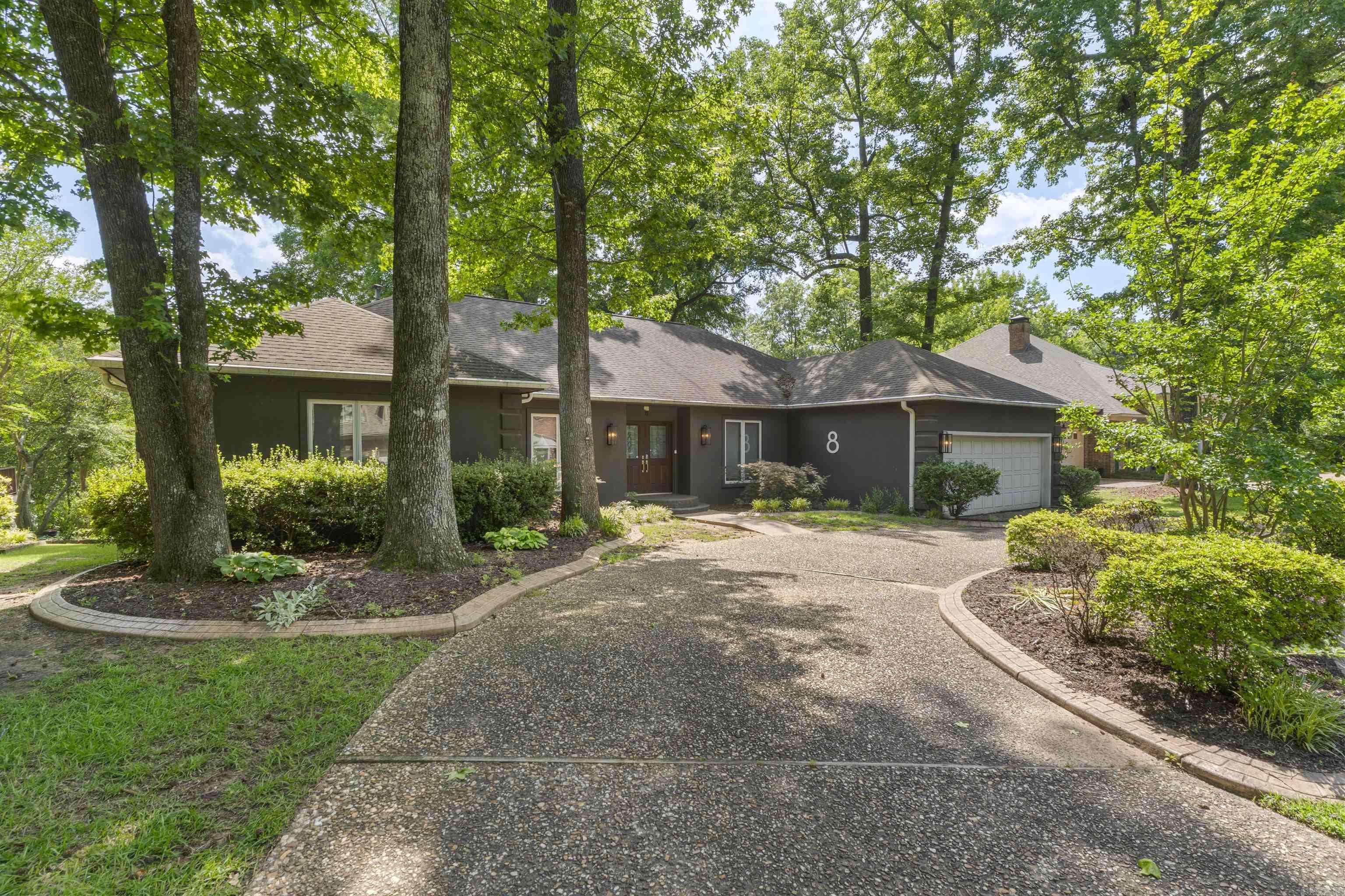 Experience riverfront living at its finest in this stunning home nestled in the heart of Maumelle, right along the Arkansas River. Wake up to breathtaking sunrises and unwind with spectacular sunsets from the expansive sunroom designed to impress. The kitchen is a true showpiece, featuring sleek granite countertops, a stainless steel built-in oven and microwave, a minibar, side-by-side refrigerator, and a dishwasher—perfect for both everyday living and entertaining. This thoughtfully designed single-level home offers four spacious bedrooms and three full bathrooms, each enhanced with stylish designer sinks and countertops. Step outside to a full-size fenced backyard that offers both space and seclusion, along with the rare luxury of your own private boat dock—ideal for enjoying life on the water. The garage includes an oversized work and storage area, while the large patio provides ample room for hosting gatherings or relaxing in the peaceful surroundings. Don’t miss the opportunity to make this exceptional property your dream home.