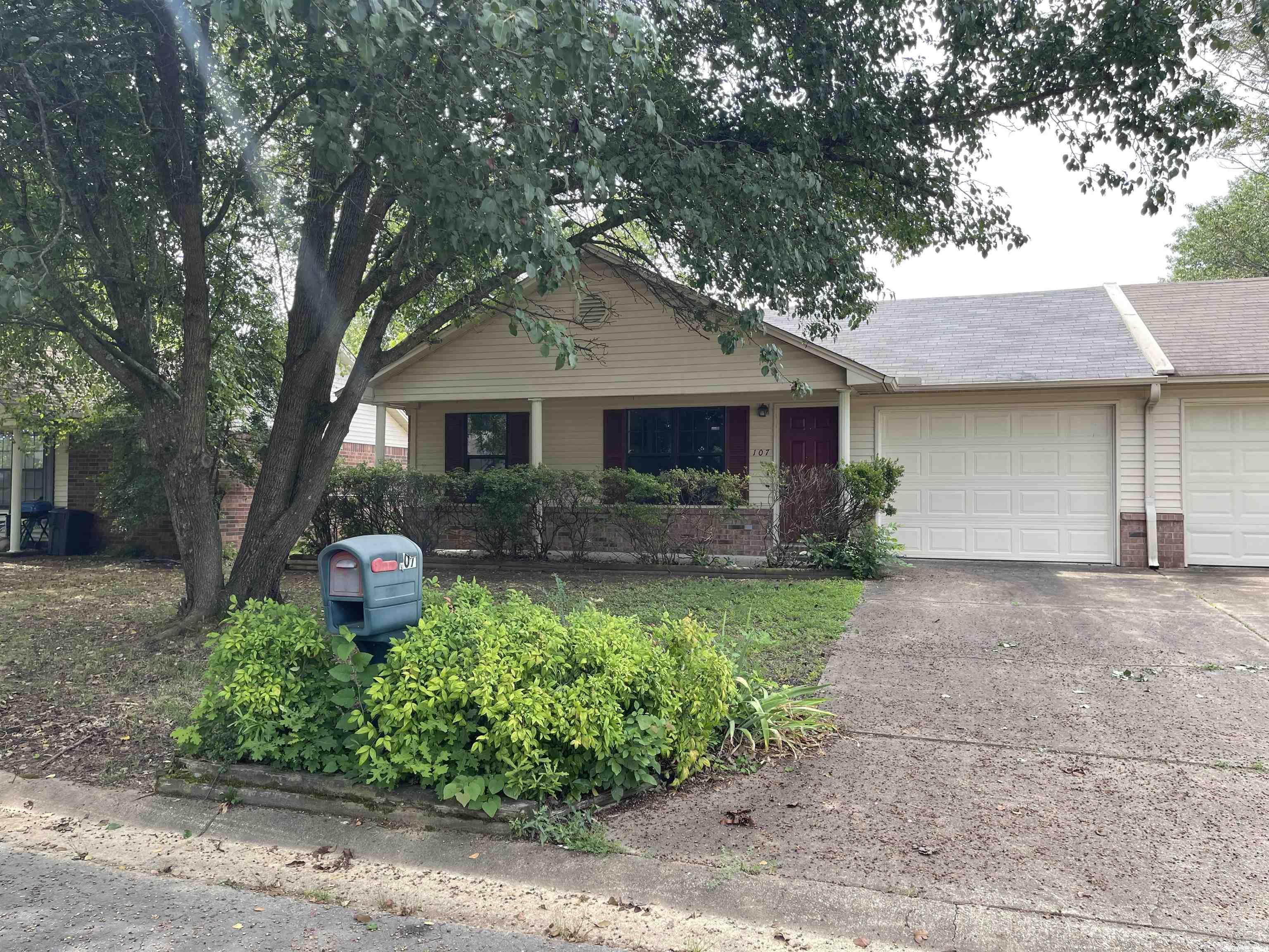 Check out this rare find...Nice, Clean and Affordable!  2 Bedroom 2 Bath with a 1 car garage and a detached storage building in the fenced in backyard. New carpet in the bedrooms and new Vinyl in the baths. New paint thru out, new ceiling fans, and a new stainless oven.  Move-in ready!