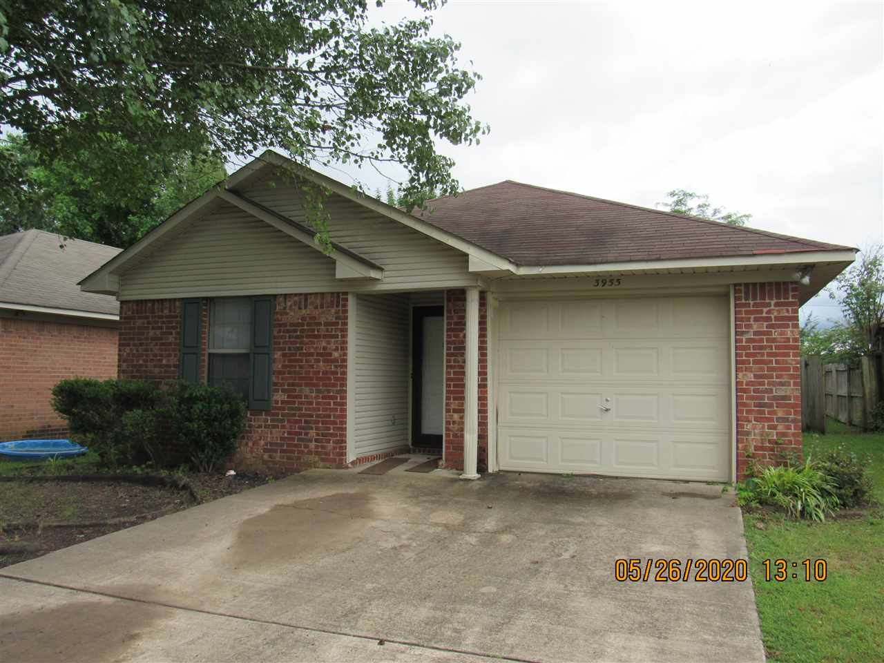 3 bedroom home with new flooring throughout (carpet & vinyl), all appliances including refrigerator, washer & dryer, spacious master bedroom with walk-in closet, fenced yard, 1 car garage. No Pets Allowed.