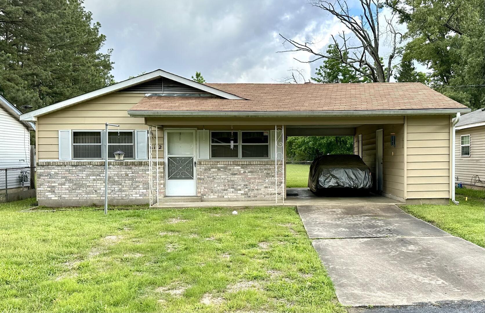 Perfectly Maintained Home! Great Starter or Investment Property. White Hall Schools. This home is neat as a pin! 3 bedroom and 1 Bath. Eat-In Kitchen with Stove and Refrigerator to convey. Aluminum Sided. Fully Fenced backyard. Roof replaced 2019. Newer HVAC & HW Tank. New Sewer line in 2024. 1 car carport. 2 Outside Storage Buildings. Surveillance Cameras in the Home. Sold As-Is. This is a great opportunity. Don't wait to schedule your showing!
