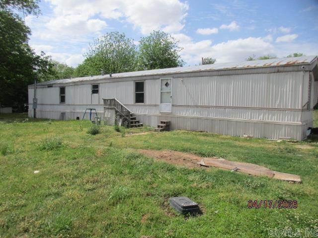 16x80 mobile home is being sold "AS IS".  Own your first home or an investment home today.  This home sits on a lot that is .34 acres.  Call today to view this home.