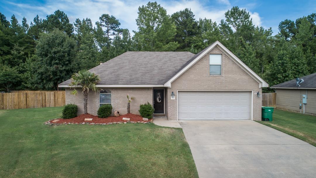 Rural Development eligible home on quiet cul-de-sac. Home features 3 bedrooms, 2 full baths PLUS game room. Open floor plan with laminate flooring through out first level. Tile flooring in baths. Kitchen has island with granite counter tops, pantry, laundry closet, & stainless appliances.  Fully fenced private backyard with covered patio & fire pit. Seller is offering AHS Home warranty for buyer. Agents see remarks.