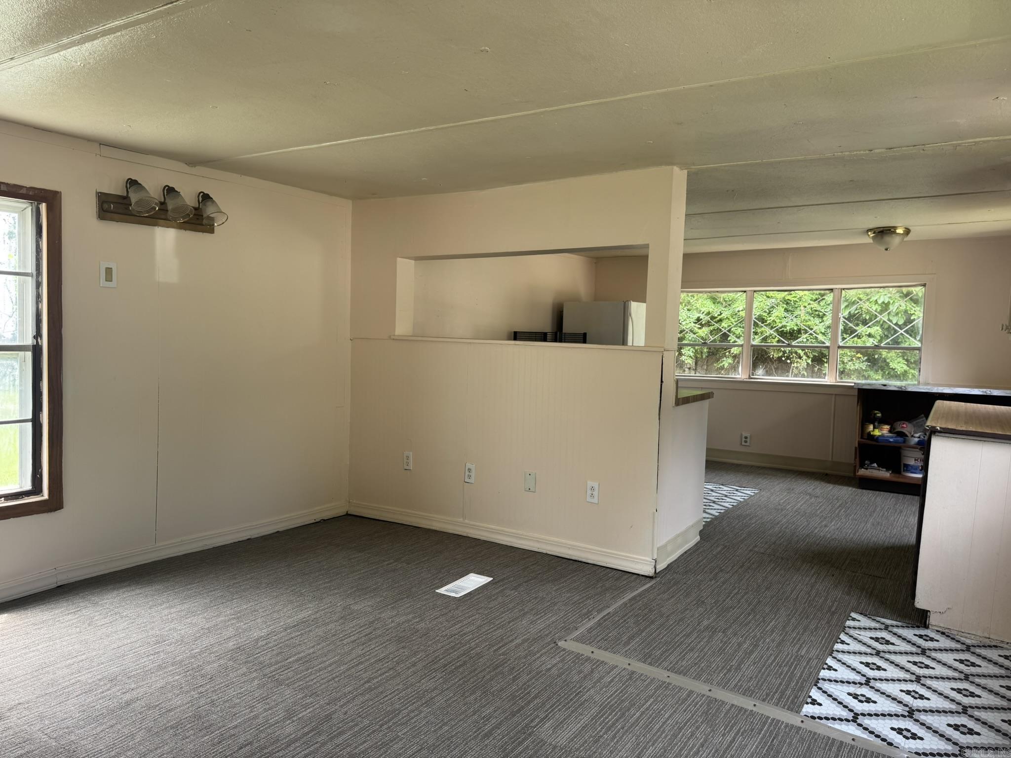 2 bed 1 bath for rent. New flooring, appliances and has central heat and AC. Call for a showing or apply online at mckimmeyrents.com