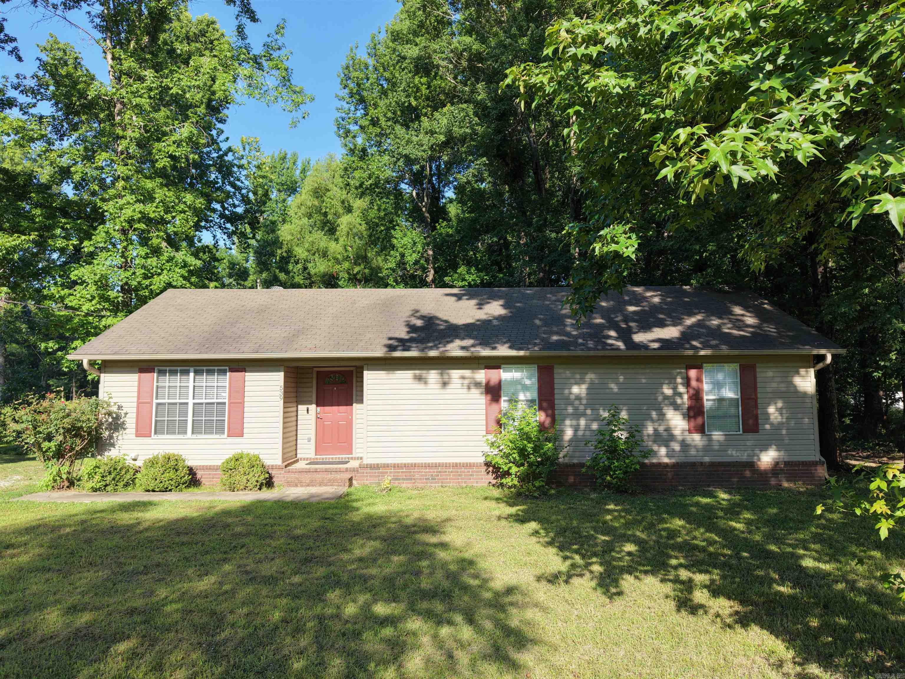 Rural living with the convenience of Jonesboro amenities close by! This great home on the outskirts of Jonesboro is move-in ready with a neutral-toned interior ready for your personal touch! This 3 bedroom, 2 bath home sits on around 1.5 acre (+/-), leaving plenty of space for you to stretch out-- with lots of potential uses! Call today for a viewing or more information!