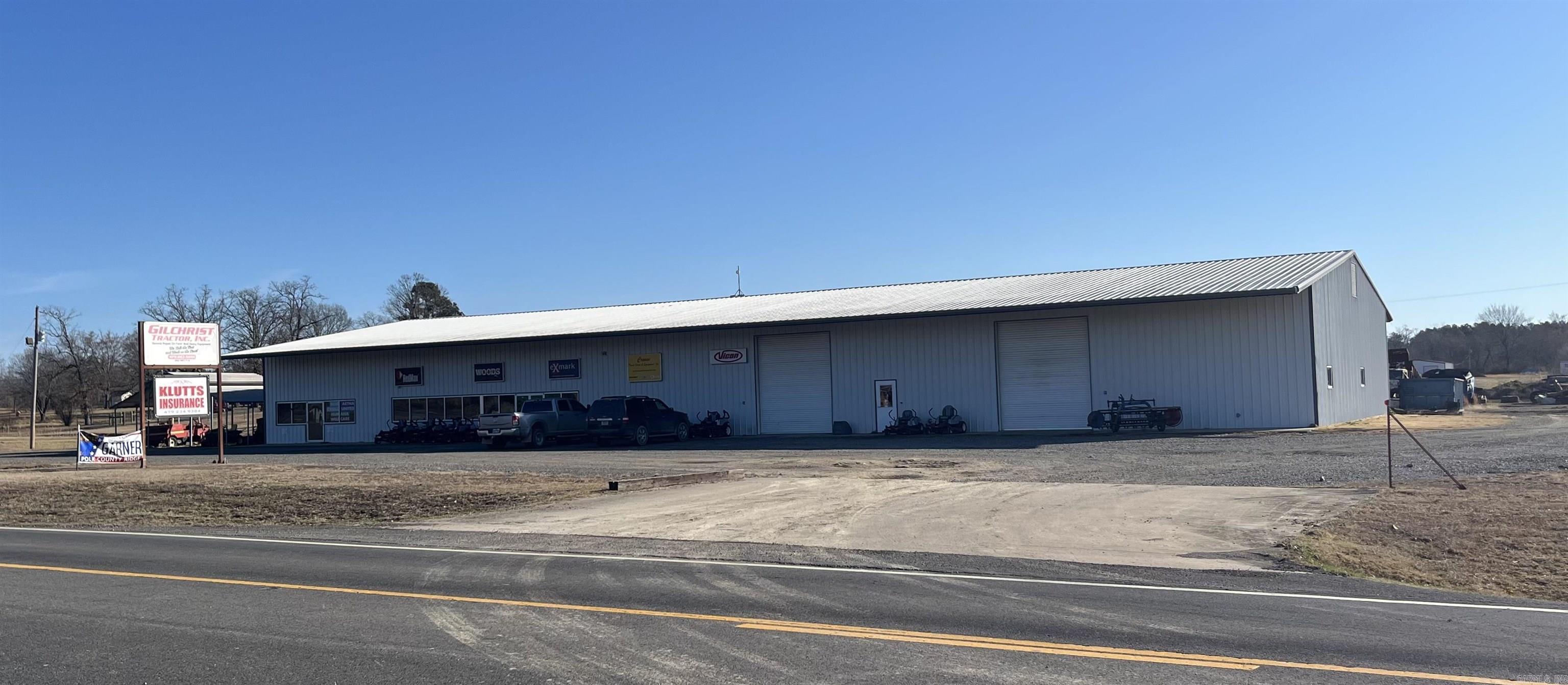 Income producing, well established business that has been a pillar of polk county in this location for over 20 years. High traffic location with major US highway frontage. Well maintained Building. Gilchrist Tractor Inc specializes in the repairs of farm, construction, forestry and lawn equipment. They have an in-house parts department and assist in the sale of new and used equipment.  ***OWNER FINANCING AVAILABLE TO QUALIFIED BUYERS*** There are 3 options in purchasing this property A.) Business, buildings, negotiated equipment & 8.28 acres of land $2,250,000.00 B.) Buildings & 8.28 acres of land $1,500,000.00 C.) 3.54 acres with buildings $ 1,300,000.00
