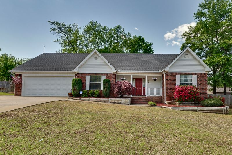 Perfect backyard for family fun! Spacious home designed for large family with big rooms.  Back yard features great entertainment with decking, patio & pergola. Quiet culdesac for low traffic for kids. Formal dining room, lots of cabinetry in kitchen, super master bedroom, great storage/workshop in garage. New luxury vinyl plank flooring in living area--so nice and easy care! You will be impressed with the gem! For comps, see agent notes.