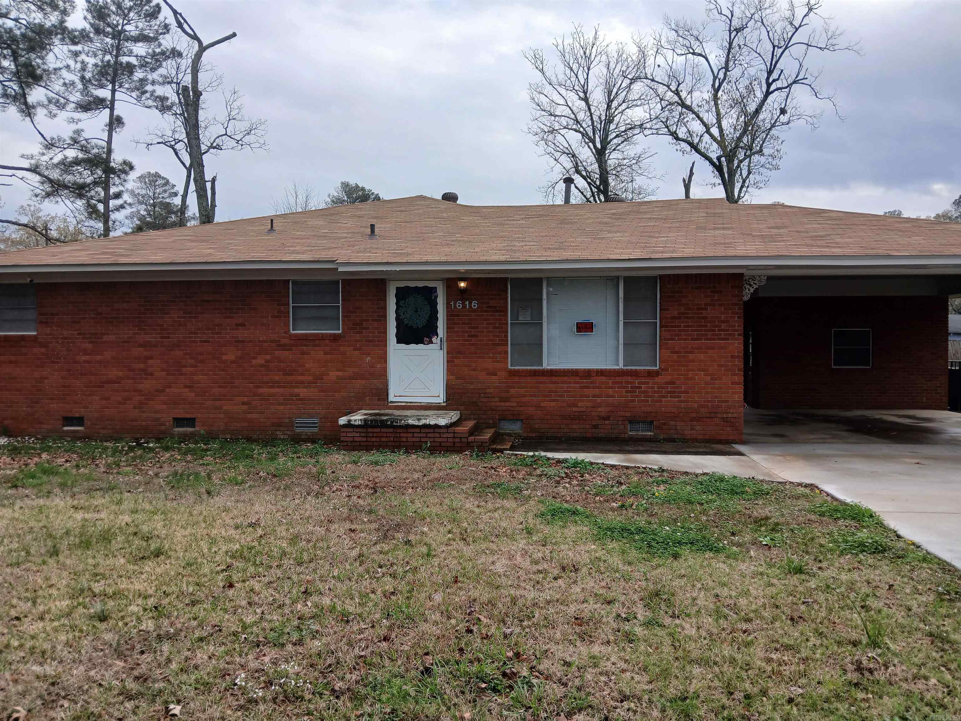 Welcome to your future home in Pine Bluff! Step inside and discover a space that's been thoughtfully renovated—about 65% updated from top to bottom. All the supplies you’ll need to finish things off (like flooring and bathroom materials) are included, so you can add your own style. The kitchen is ready for your culinary adventures, with an upgraded layout and modern finishes, while the bathroom features new walls and is just waiting for your finishing touch. Enjoy nearly 2,850 square feet of comfortable living space, with bright and spacious rooms throughout. Outside, the large lot offers plenty of space for play, gardening, or relaxing—plus, the trees have already been cleared for you with redone driveway and painted storage room in the backyard. Whether you’re looking for an investment or a place to call home, this partially renovated gem is a fantastic opportunity. You’ll also love the new roof, fresh sheetrock, efficient HVAC, and a termite system for peace of mind.