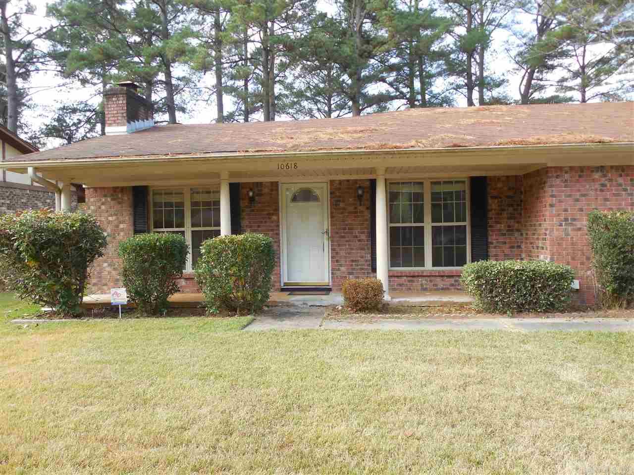 This 4 bedroom 2 bath charmer is located in Yorkwood Subd. Streets with sidewalks, lawns are manicured & great place to call home. New High School is under construction, Bass Pro Shop & Outlet Mall close by with new restaurants & easy access to I-30 & 430.  Home has a wood burning fireplace , large family room with space for dining. Kitchen has 2 breakfast bars, newly painted cabinets & hardware, master bath updates, new lighting in both baths. Private backyard, storage shed, fenced. Investors welcome