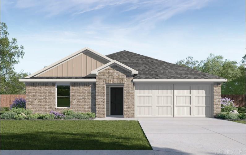 Beautiful Benton plan in Crescent Grove, located in North Little Rock, AR! These homes create a welcoming environment with an open floorplan, perfect for entertaining! Each single-story home features LVP throughout the common areas with carpet in bedrooms and closets. In the kitchen and bathrooms, you’ll find beautiful quartz countertops. Each home will feature 4-sides brick with Hardie® siding per plan. These homes come with a programmable thermostat! 10-year limited Homebuyer’s Warranty! Photos may be stock photos, representative of plan only and may vary as built. Annual taxes is an estimate. HOA dues TBD.