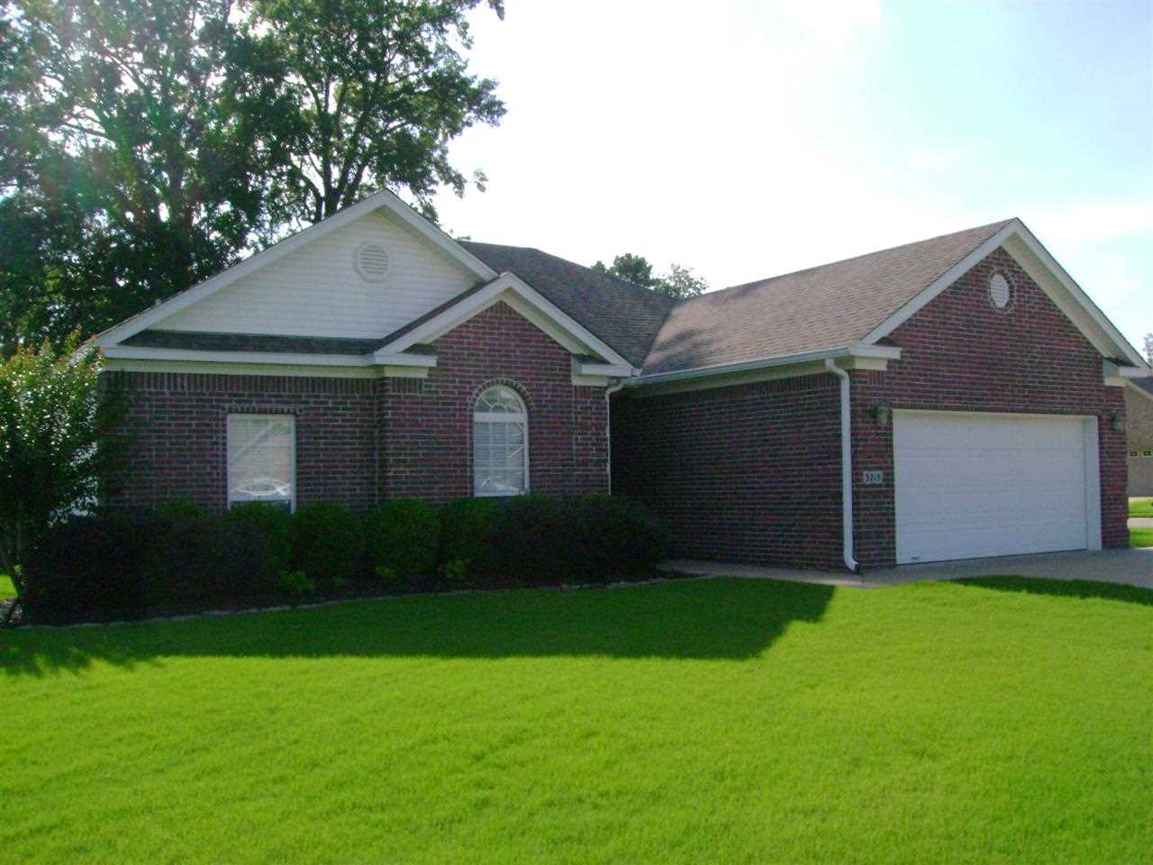 This is it!  Will not last long! Bring your Buyers! A MUST SEE! Nice Home located on a Corner Lot in Meadowlake S/D.  Split Floor Plan, Hardwood Floors, Kitchen Island Movable, Pantry with Slide out drawers, Covered Porch, Window Blinds, Large Laundry Room, Privacy Fence, Walk-in Closet in all Bedrooms, 9' ceilings, Kids Gym Set will convey.  Make your appointment today!