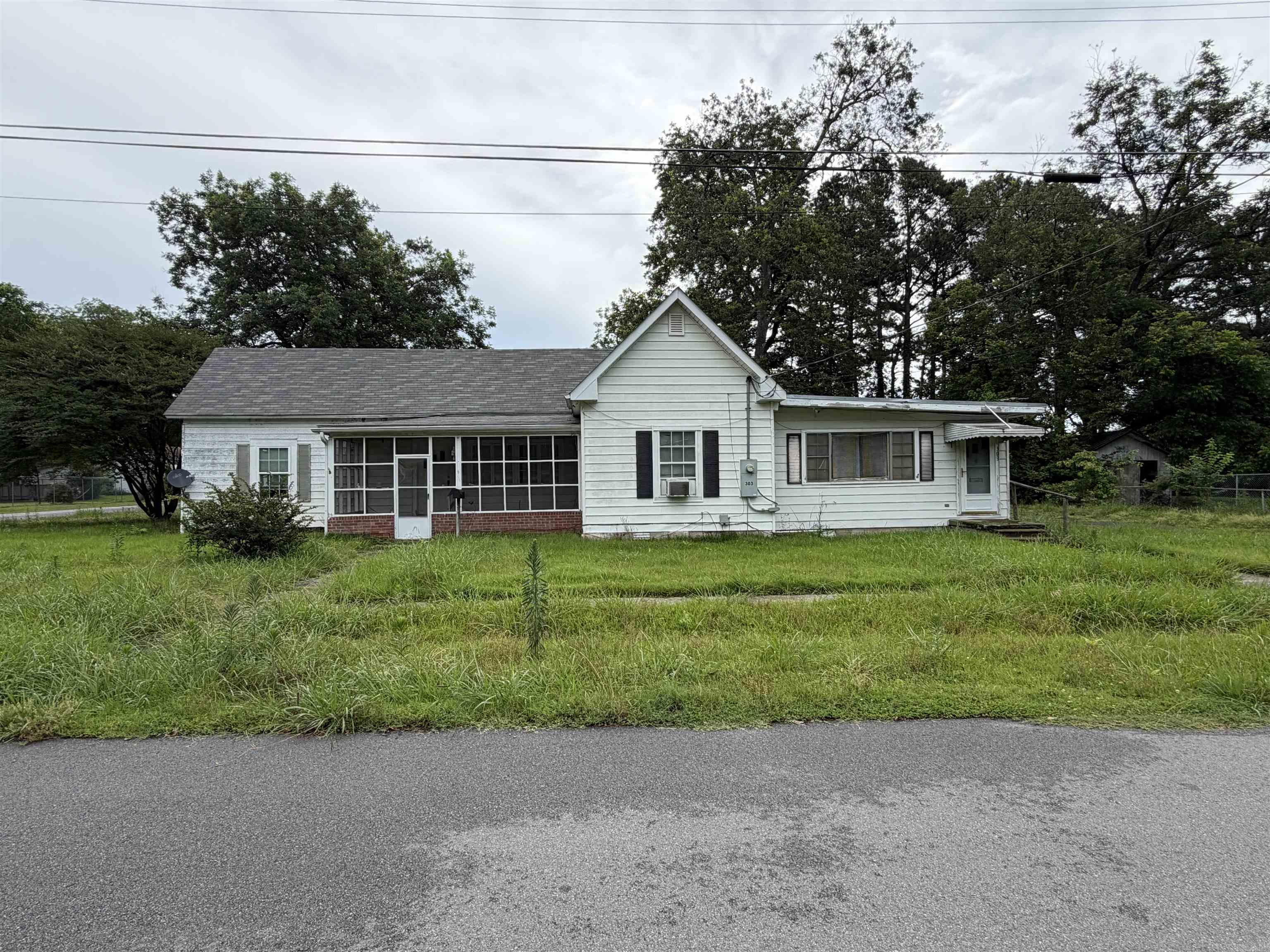 Great investment opportunity on a large corner lot