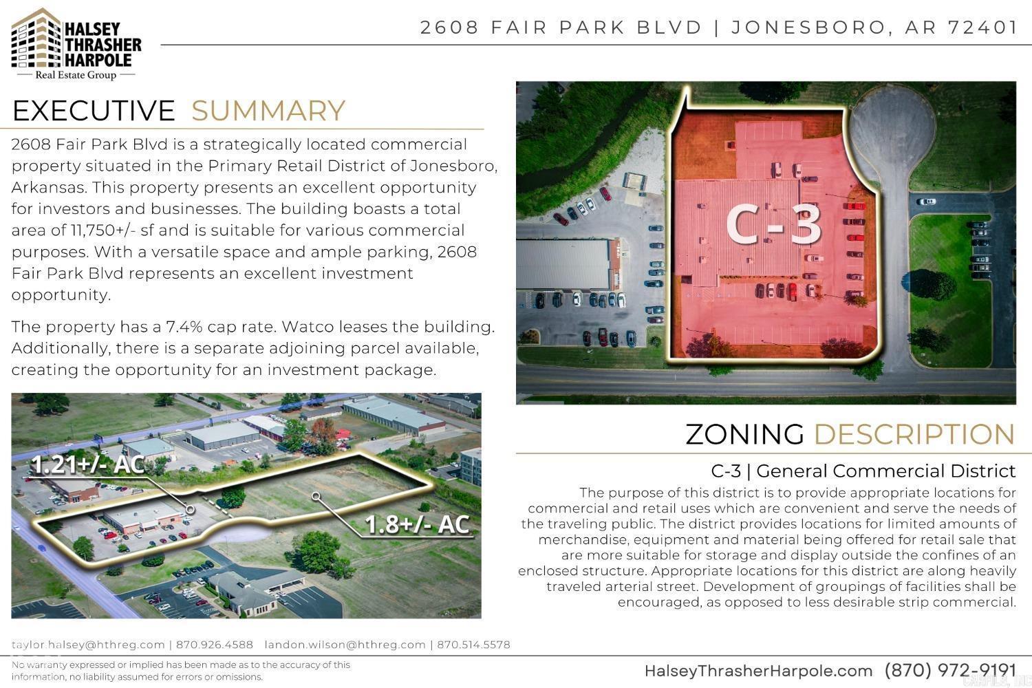 Metes & Bounds - Commercial Sale