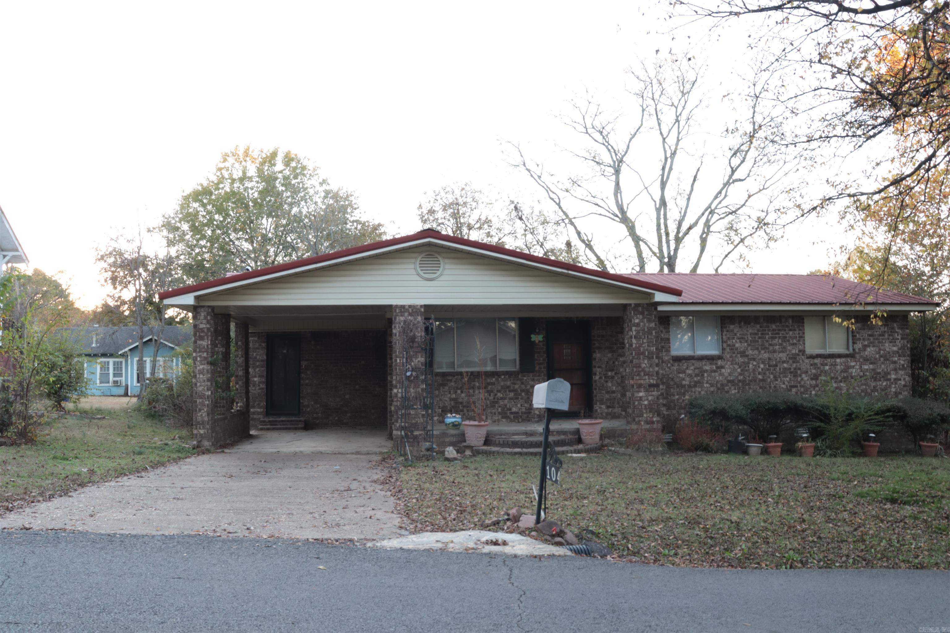 Cute, updated home. New paint, flooring, electric stove, and furnace. The metal roof is approximately 5 years old. Refrigerator and washer and dryer stay. NO SELLERS DISCLOSURE- The seller never lived in the home.  AGENTS SEE REMARKS