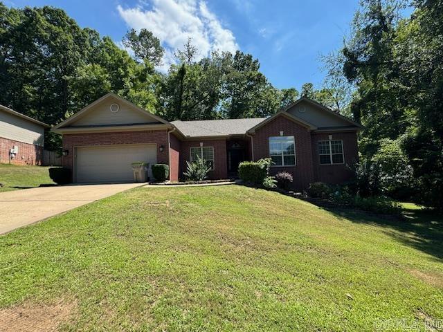 Welcome to this charming 3-bedroom, 2 bathrooms home located in Benton, AR. This cozy house features two spacious living areas, perfect for entertaining guests or relaxing with loved ones. The kitchen comes equipped with a refrigerator, making meal prep a breeze. Step outside to enjoy the large, elevated deck and huge backyard, ideal for outdoor activities or simply soaking up the sun. Quality neighborhood with a park and walking trails. Don't miss out on the opportunity to make this house your new home!