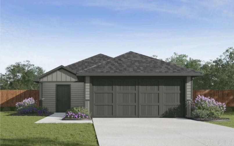 Awesome Ashdown plan in Moonlight Meadows, located in Ward, AR! These new construction homes feature modern finishes for comfortable living!  Homes will have LVP flooring and carpet.  In the kitchen and bathrooms, you’ll find beautiful granite countertops. Each home will feature Hardie® siding per plan. These homes come with a programmable thermostat! 10-year limited Homebuyer’s Warranty! Photos may be stock photos, representative of plan only and may vary as built. Annual taxes is an estimate. Taxes are TBD. HOA fees $300! $75 HOA transfer fee. Special Improvement Tax of $495 annually.