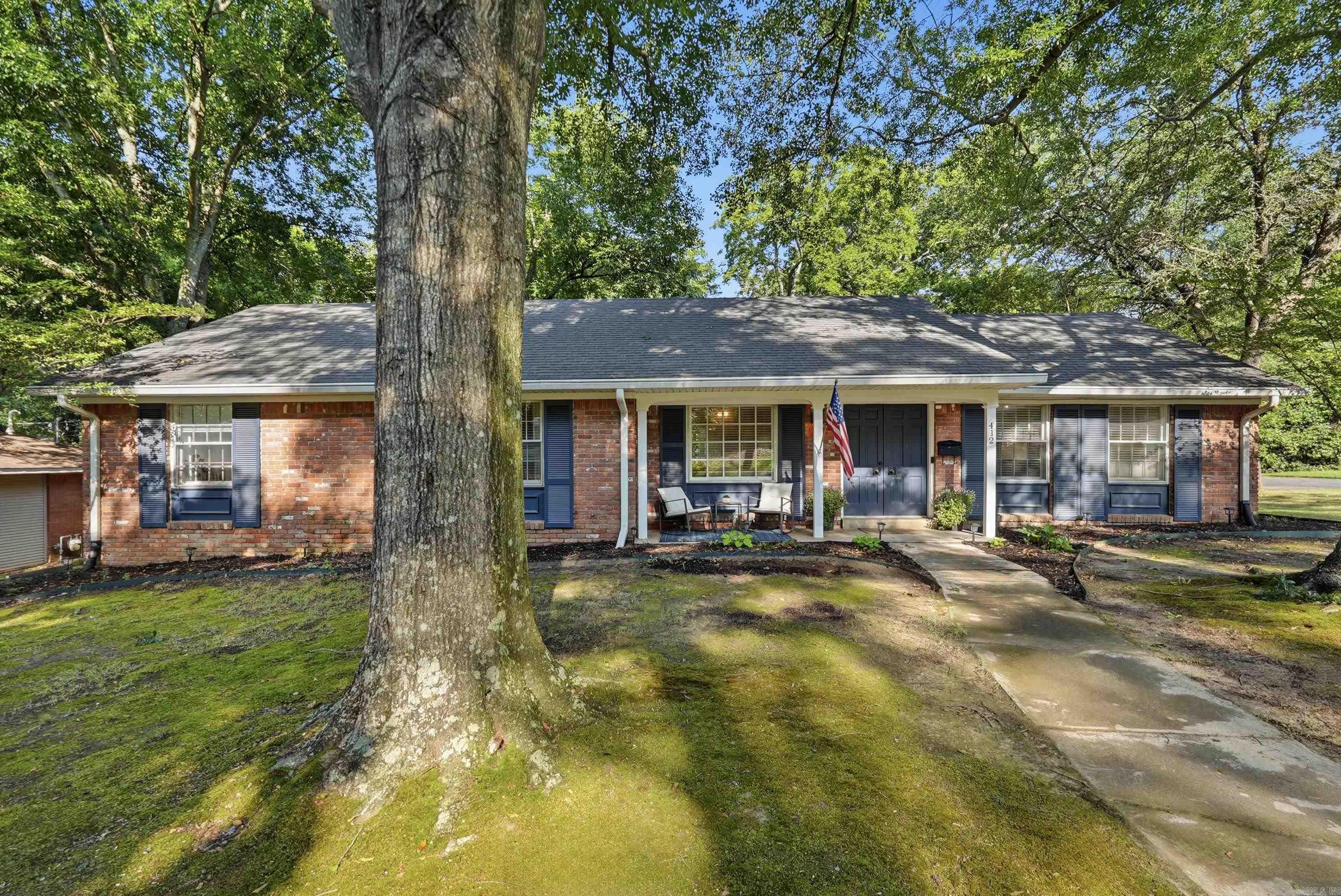 Updated Midtown living with space, storage and an unbeatable location! Situated on a quiet corner lot, this charming home is just minutes from UAMS, shopping, restaurants and everything Little Rock has to offer. The renovated kitchen features quartz countertops, breakfast bar seating and all appliances replaced in the last year. Enjoy a spacious living room, separate dining room and a versatile office or flex space. Both bathrooms have been fully renovated with double vanities, designer tile, updated flooring and modern fixtures. The primary suite offers two custom-organized closets, while the oversized guest bedroom also includes two generous closets—a rare feature in Midtown. Outside, mature trees create a private setting for the patio and fenced backyard. Completing the home is an attached two-car garage with extra storage.