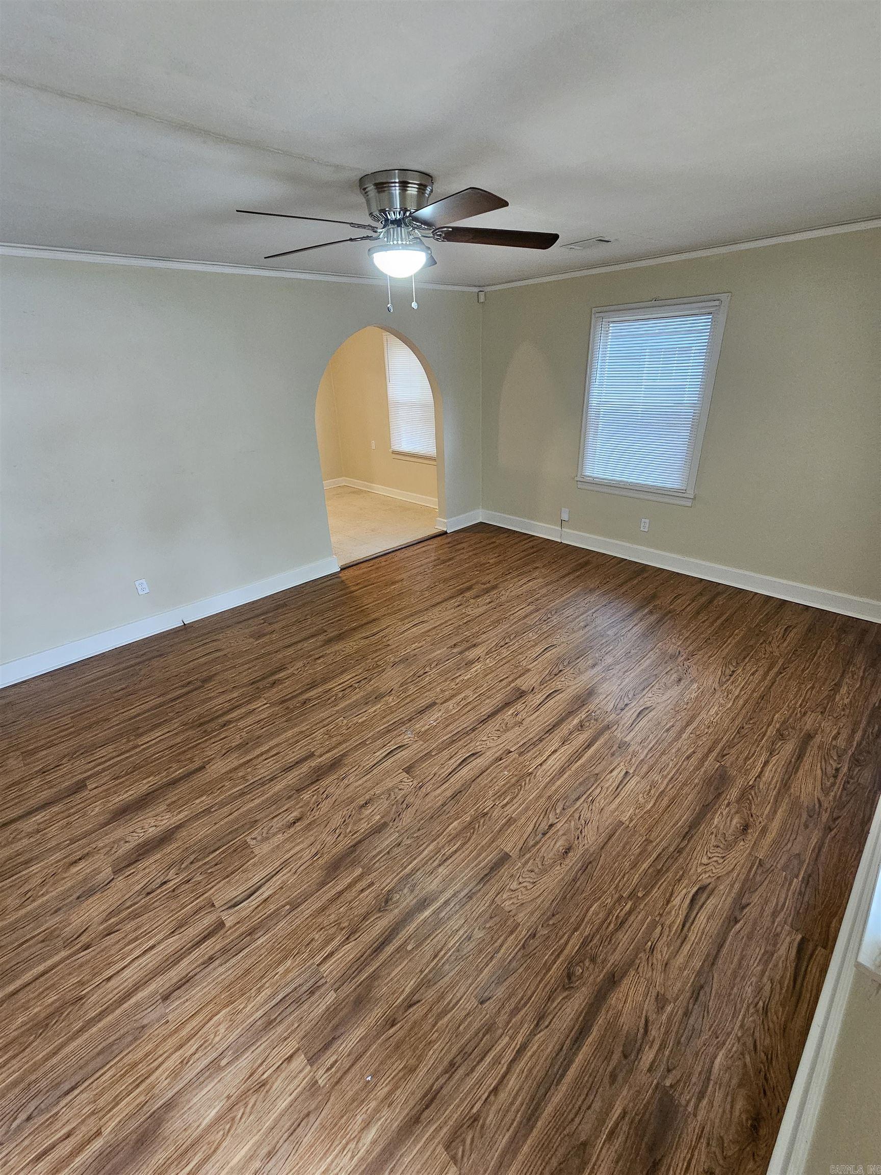 Cozy 2BD/1BA waiting for you to call home, conveniently close to UALR. Cute front porch. Hard flooring or tile in living spaces and carpet in bedrooms. New granite countertops in kitchen. Laundry room has plenty of room for extra storage options. DISCLAIMER: It can come with all appliances however upkeep and maintenance for the refrigerator and washer/dryer is the tenants' responsibility. The lease for this property is for 2 years with a 3% increase after the first year. Income has to be 3x the amount of rent unless you have a housing voucher.